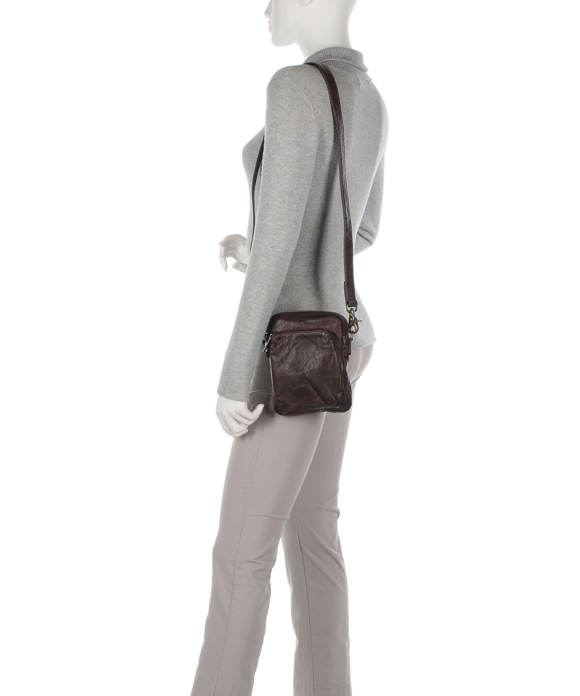 Depeche Power Field Crossbody bag winter brown - Image 3