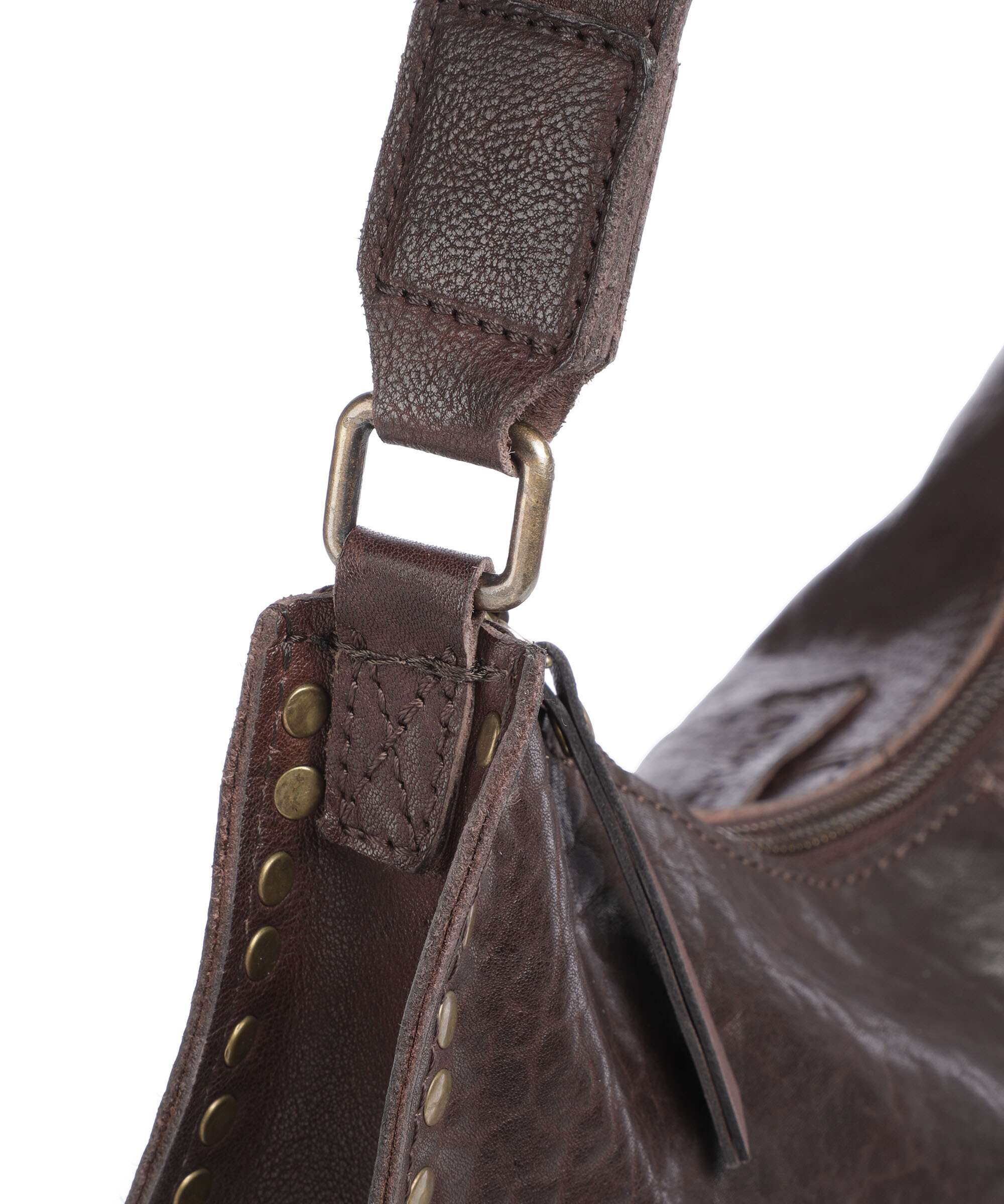 Depeche Rocking Rodeo Hobo bag vintage brown - Image 4