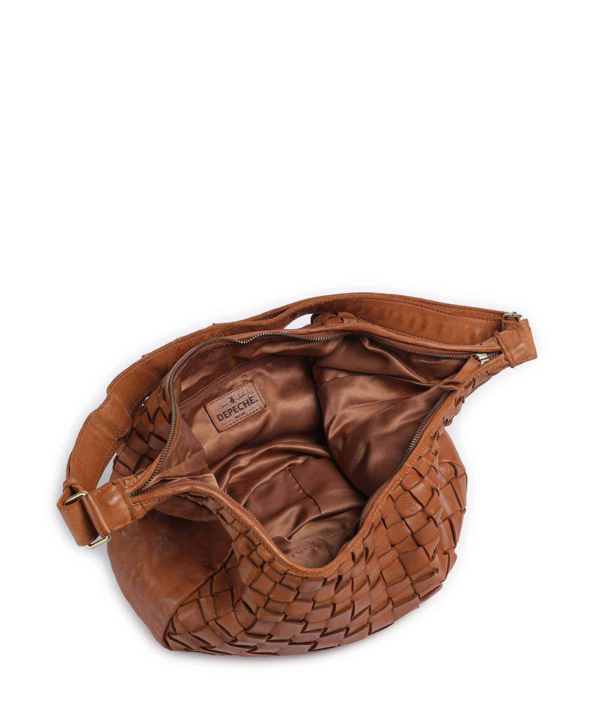 Depeche Warsaw Hobo bag vintage cognac - Image 5