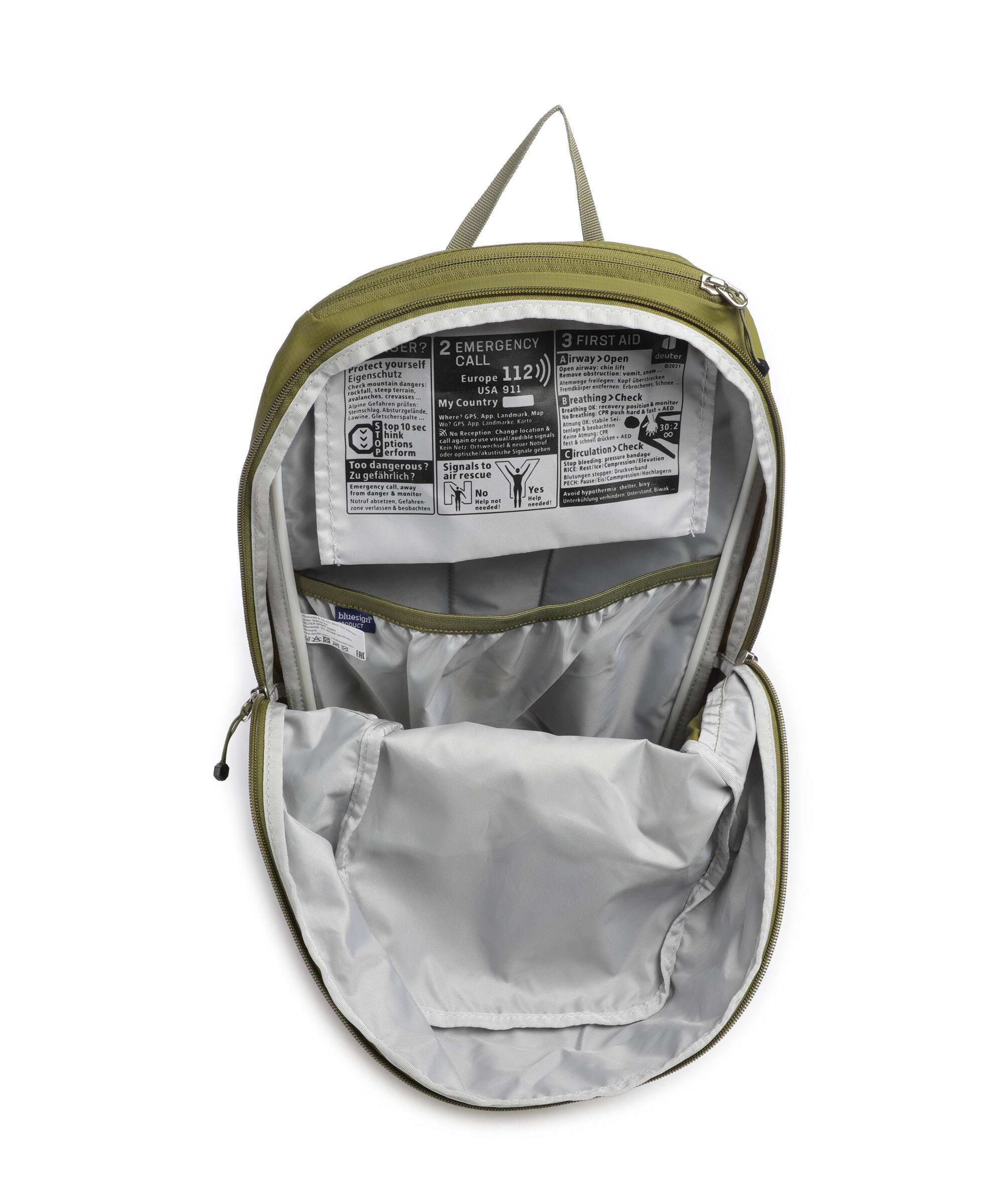 Deuter Speed Lite 17 Hiking backpack linden/cactus - Image 5