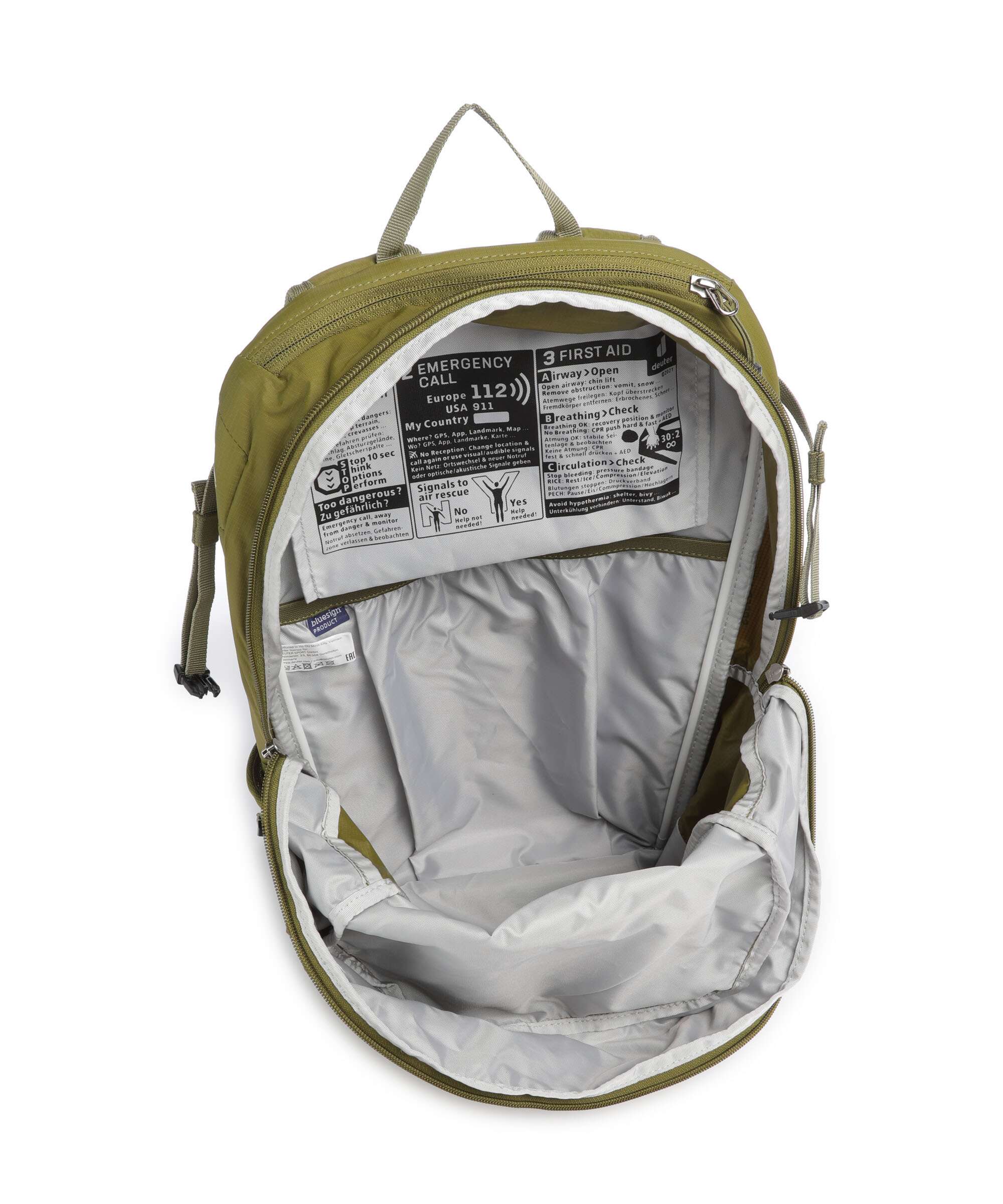 Deuter Speed Lite 21 Hiking backpack linden/cactus - Image 4
