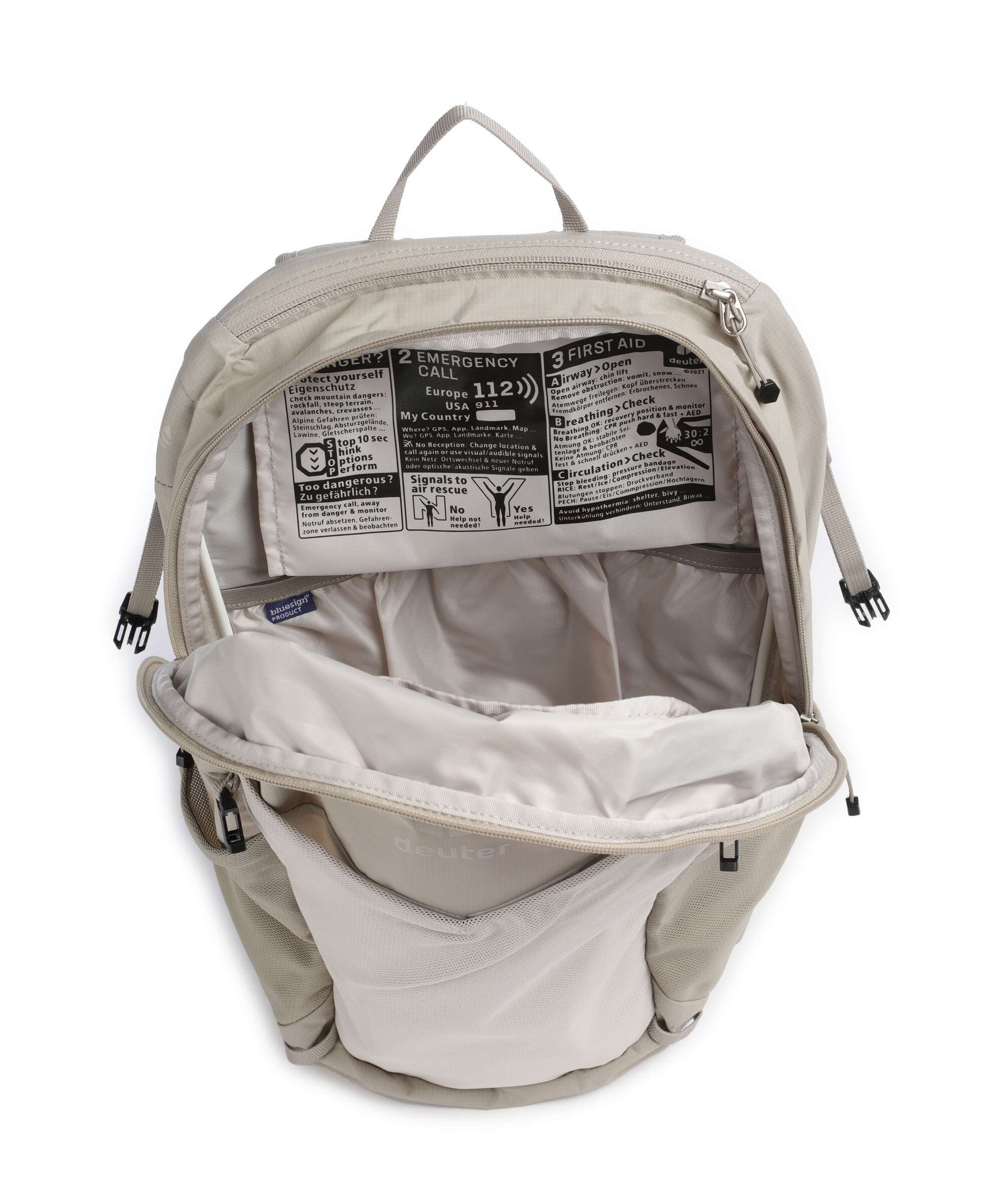 Deuter Speed Lite 21 Hiking backpack alu greystone - Image 4