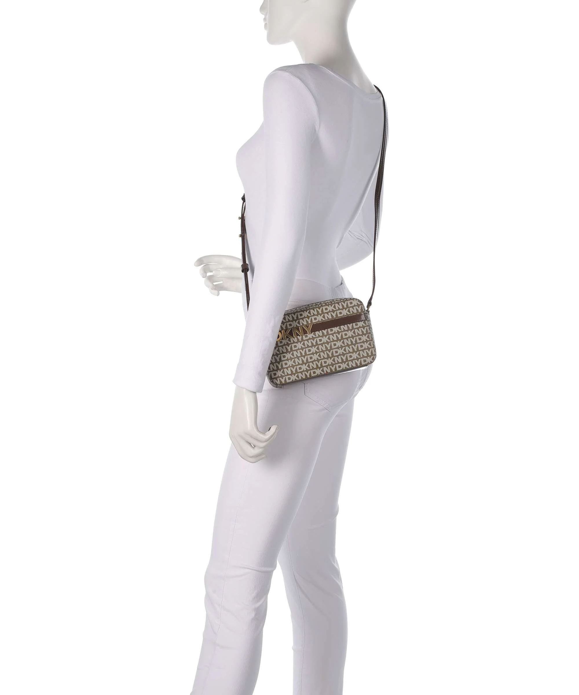 DKNY Avril Crossbody bag chino/chocolate - Image 3