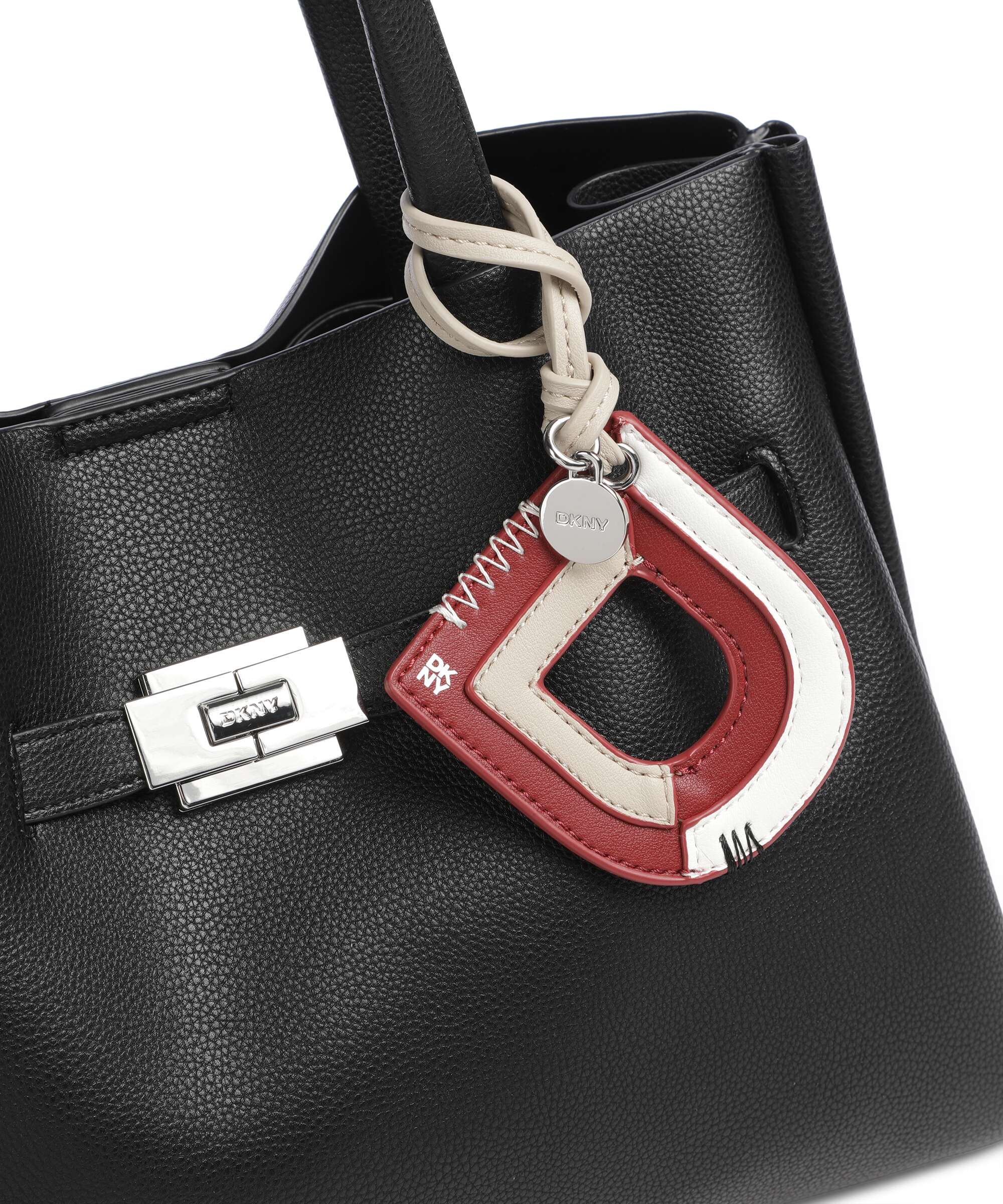 DKNY Bryar Large Handbag black/silver - Image 4