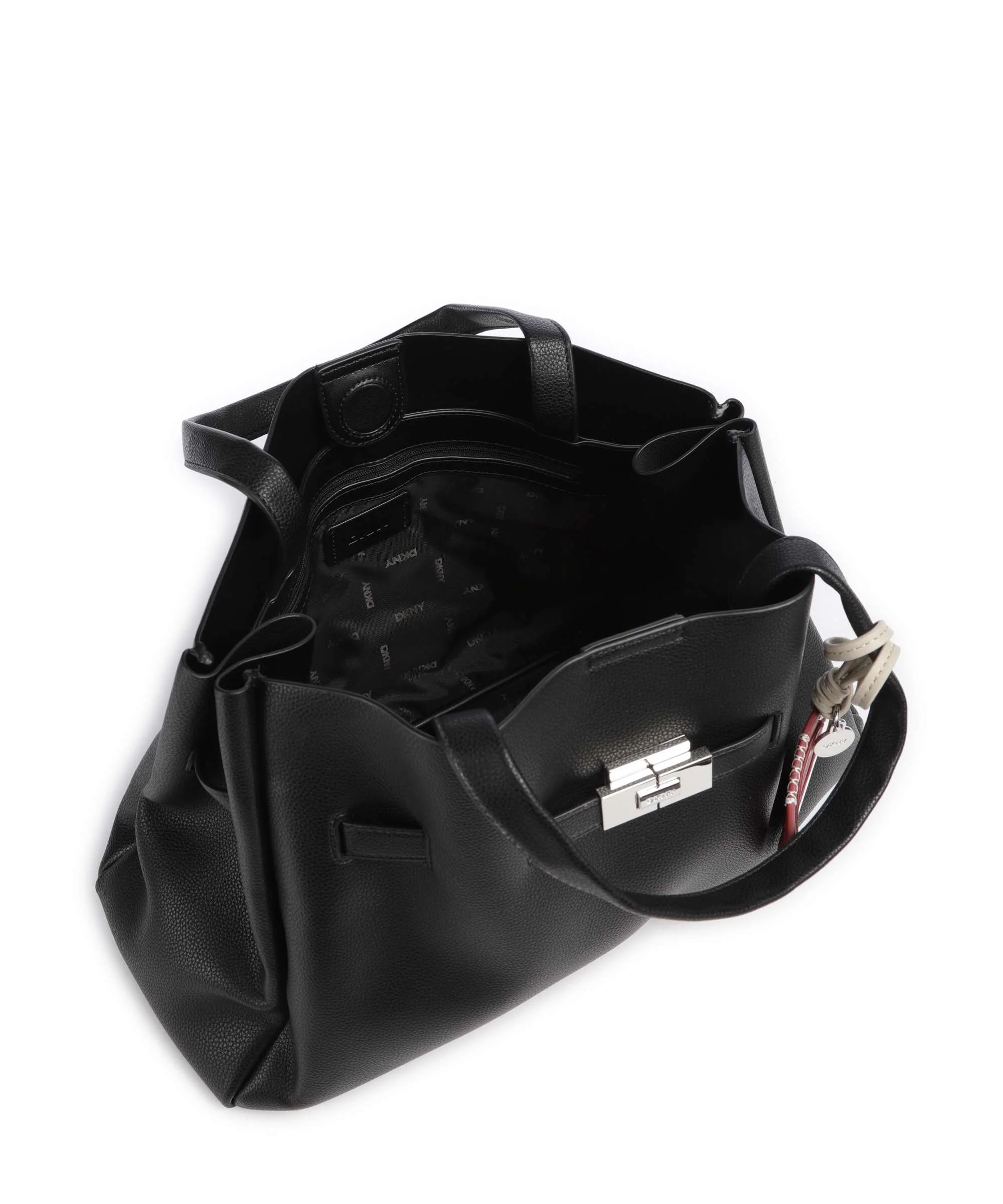 DKNY Bryar Large Handbag black/silver - Image 6