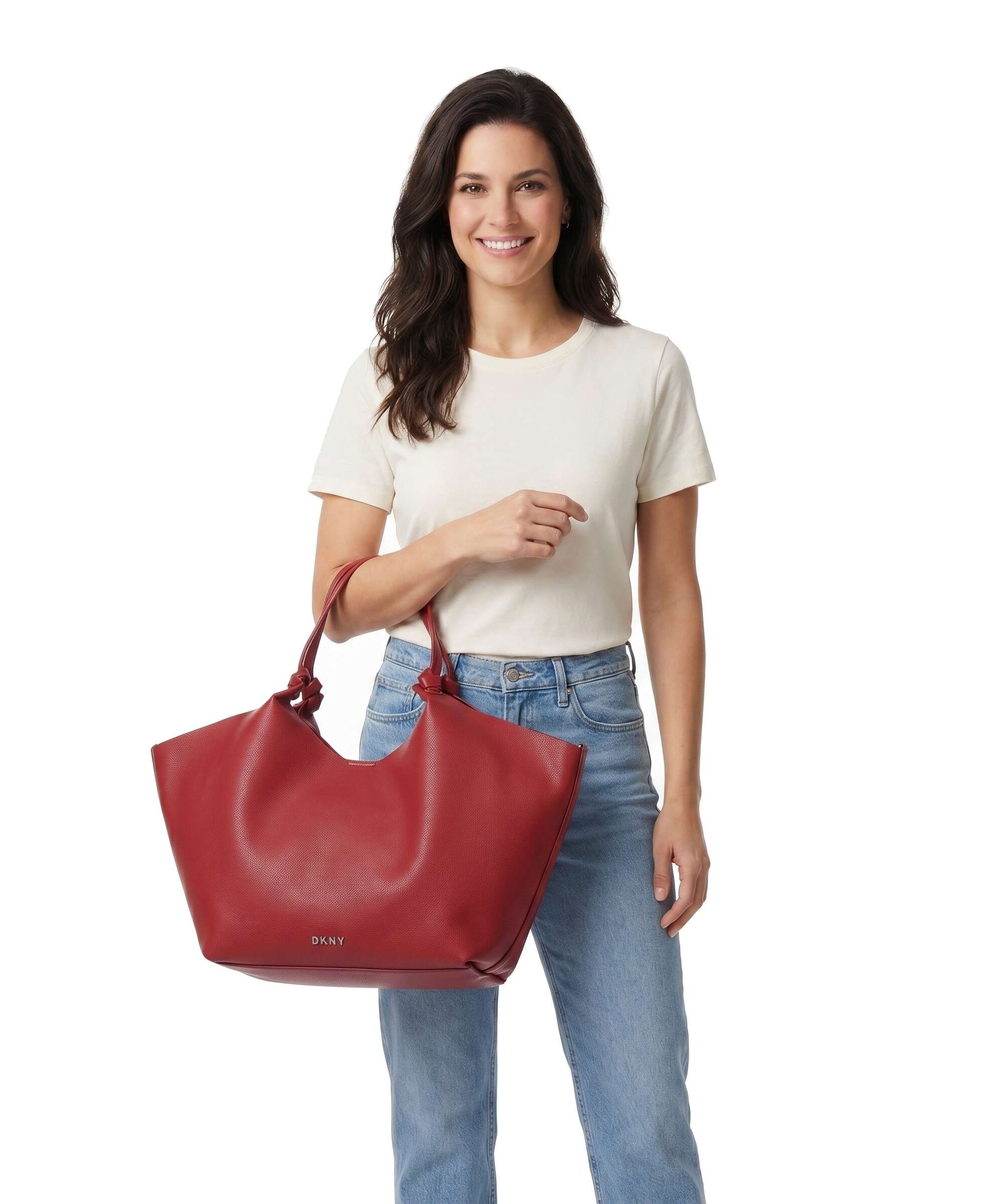 DKNY Paula Commuter Large Tote bag ruby red - Image 3