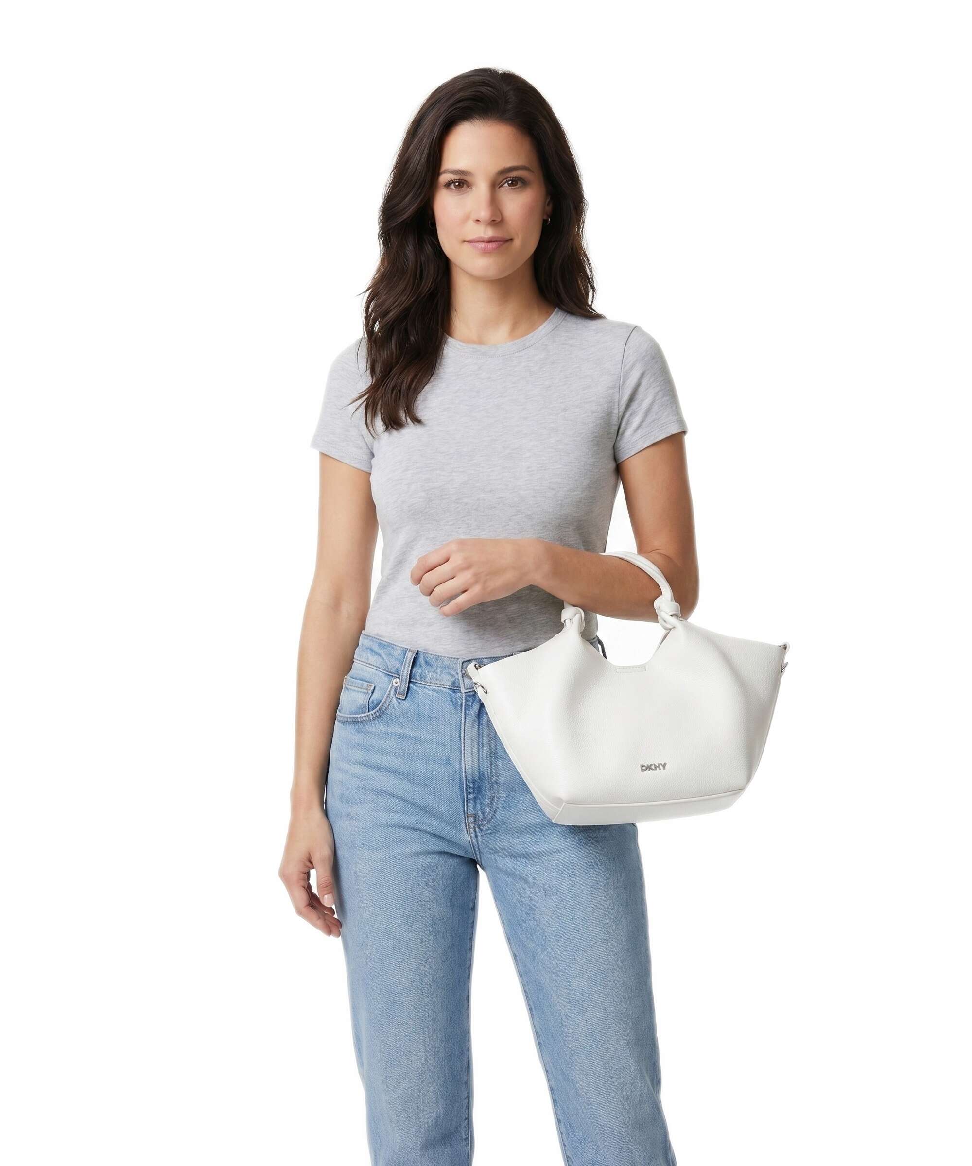 DKNY Paula Commuter Small Handbag marshmallow - Image 3