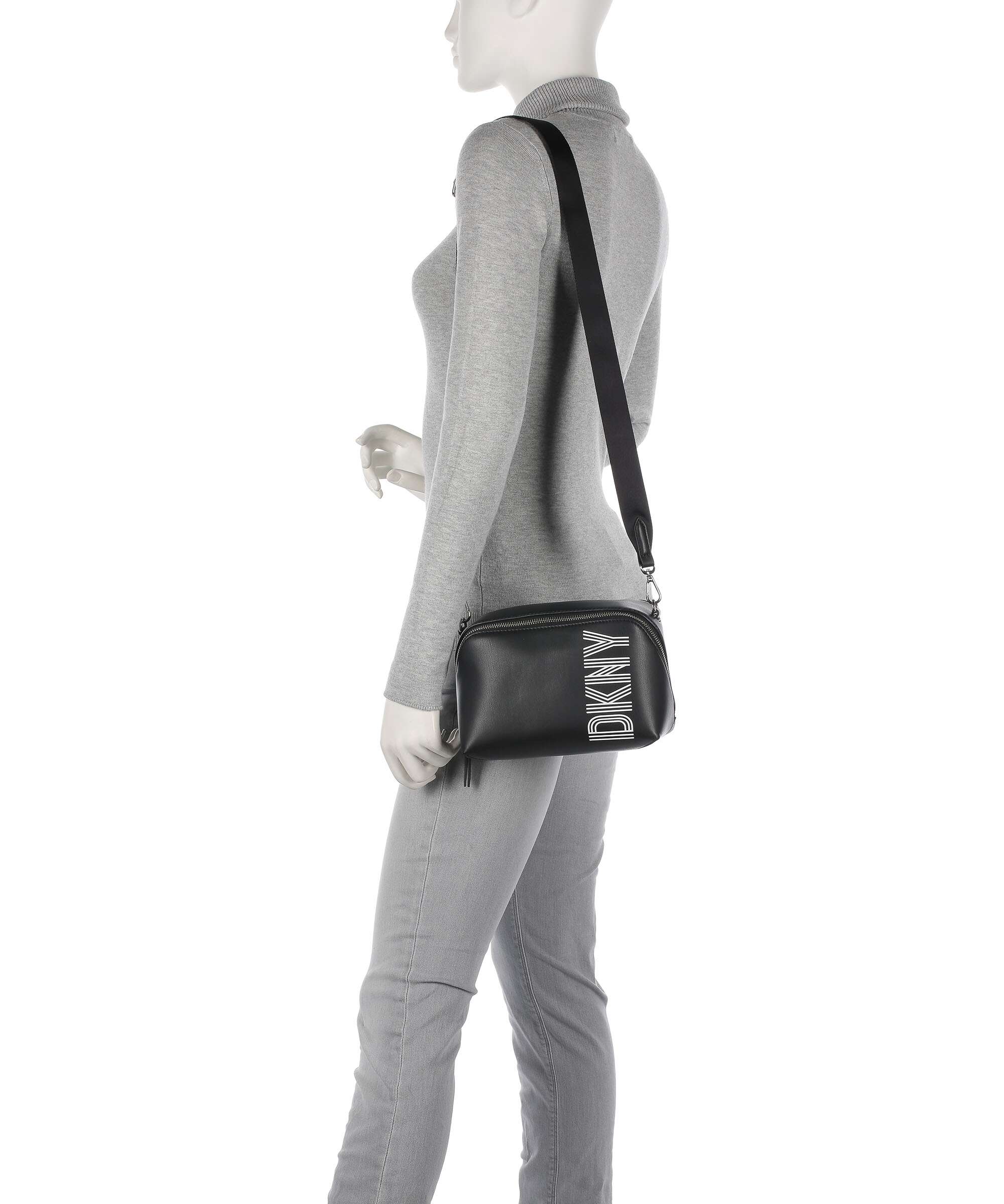DKNY Tilly Crossbody bag black/silver - Image 3