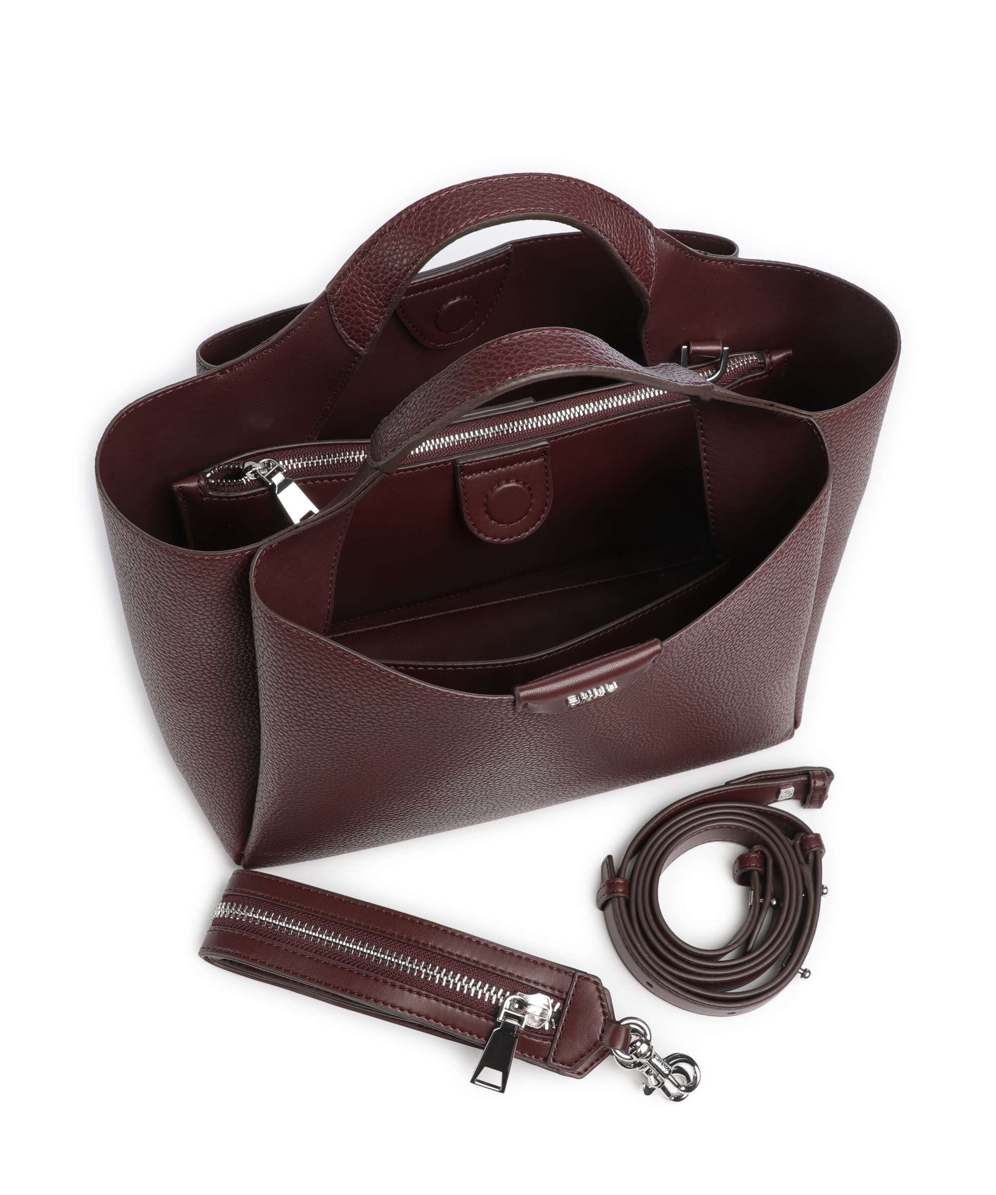 DKNY Willa Handbag aged wine - Image 5