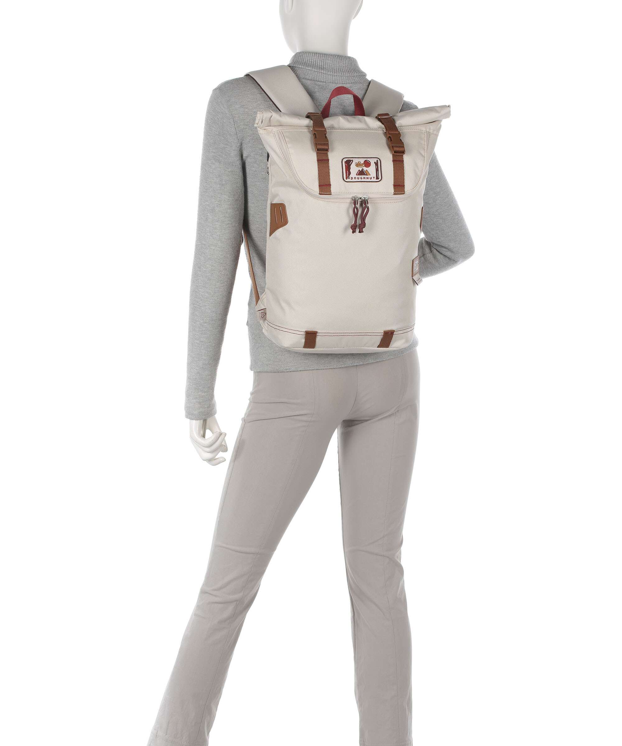 Doughnut Dreamwalker Christopher Small Rolltop backpack stone - Image 3