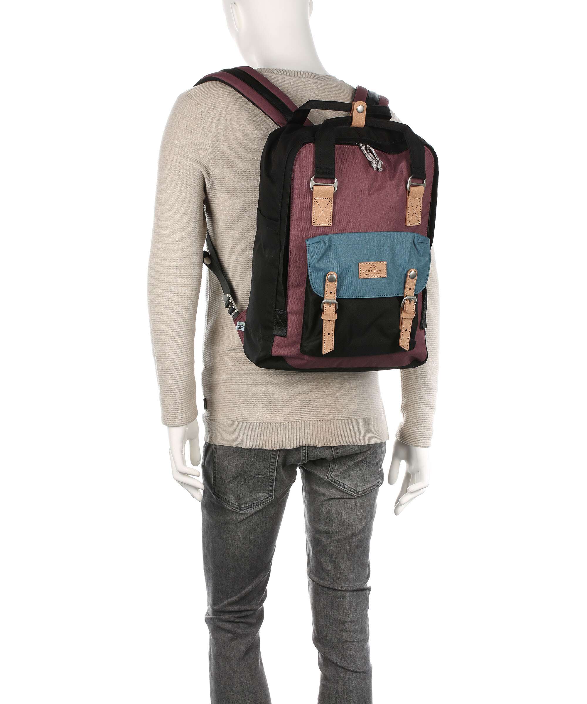 Doughnut Go Wild Macaroon Large Backpack nautical - Image 4