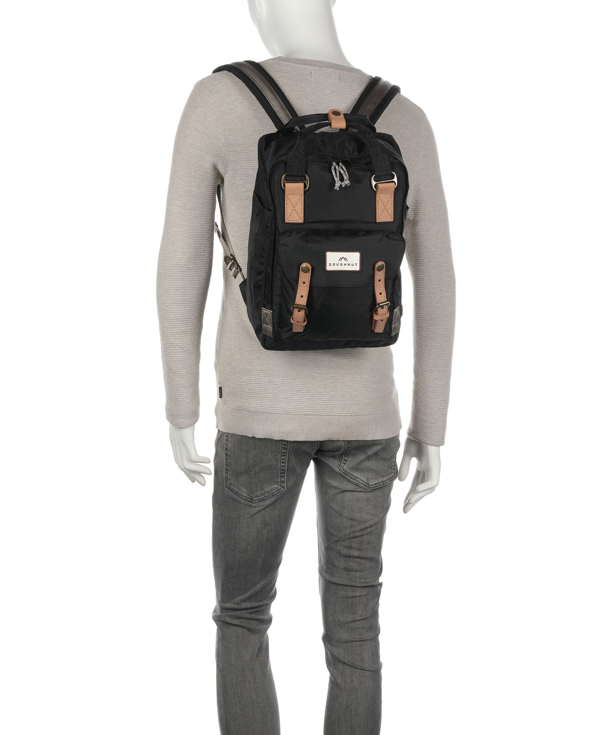 Doughnut Jungle Macaroon Jungle Backpack Backpack black - Image 4