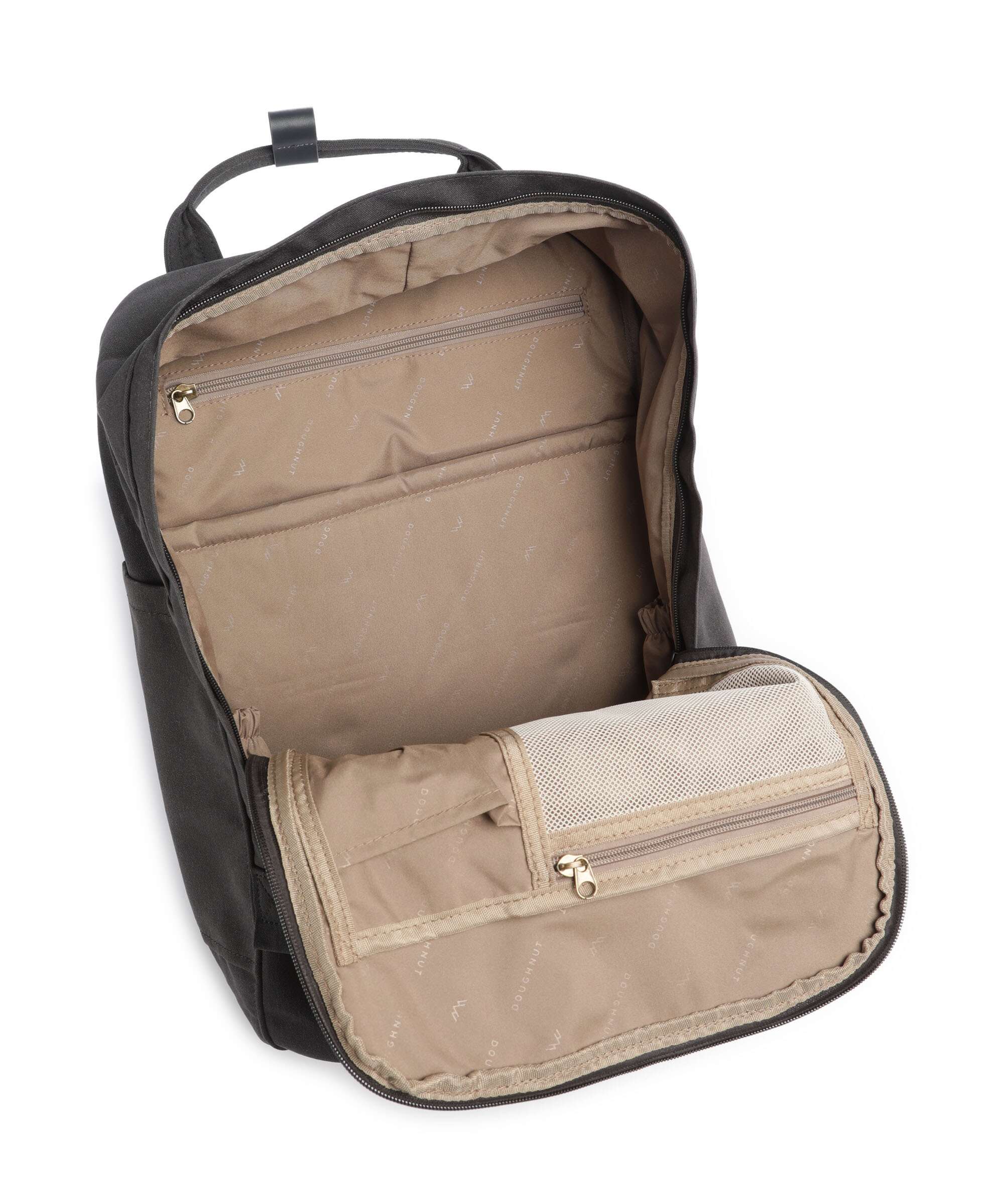 Doughnut Mediative Macaroon Large Backpack ground - Image 6