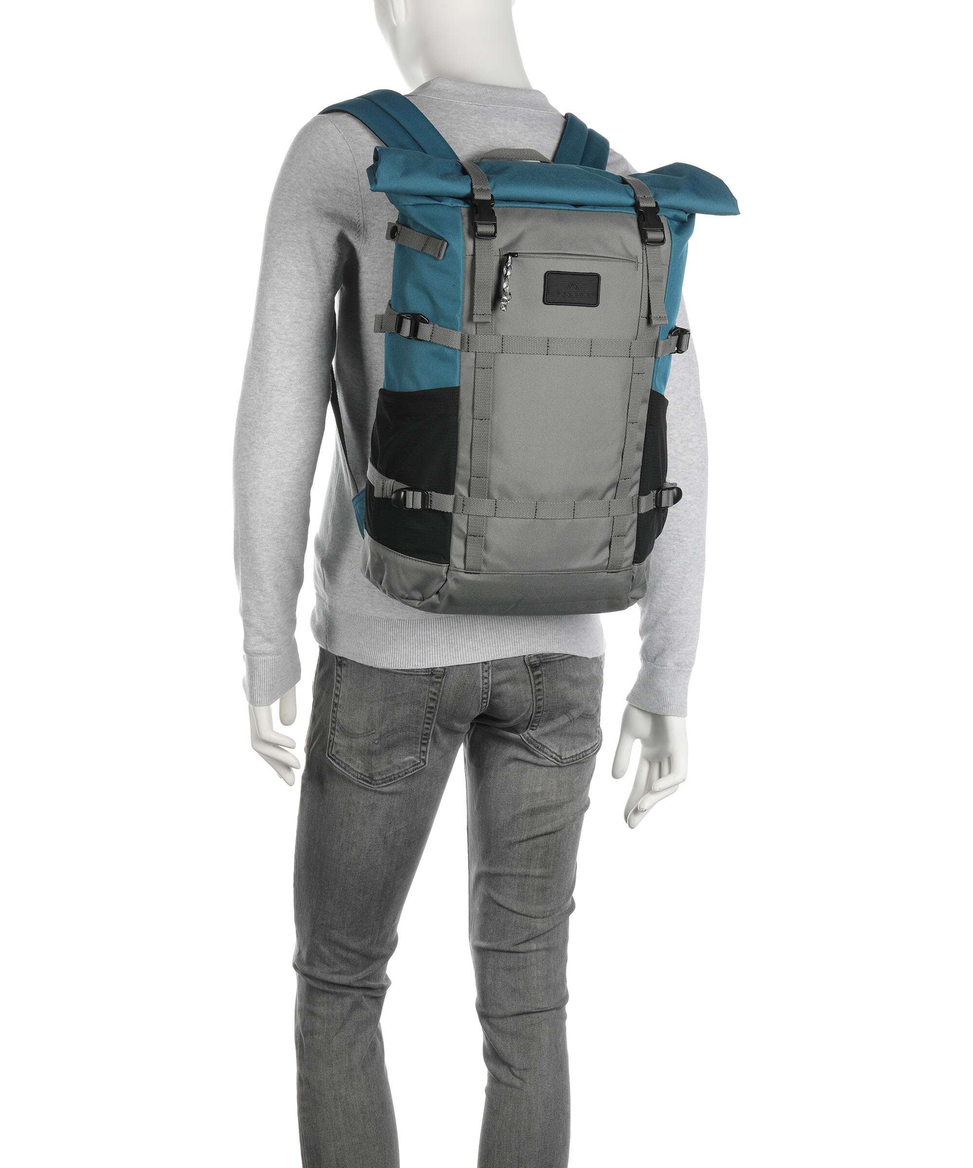 Doughnut Paratrooper Rolltop backpack nautical/dark grey - Image 3