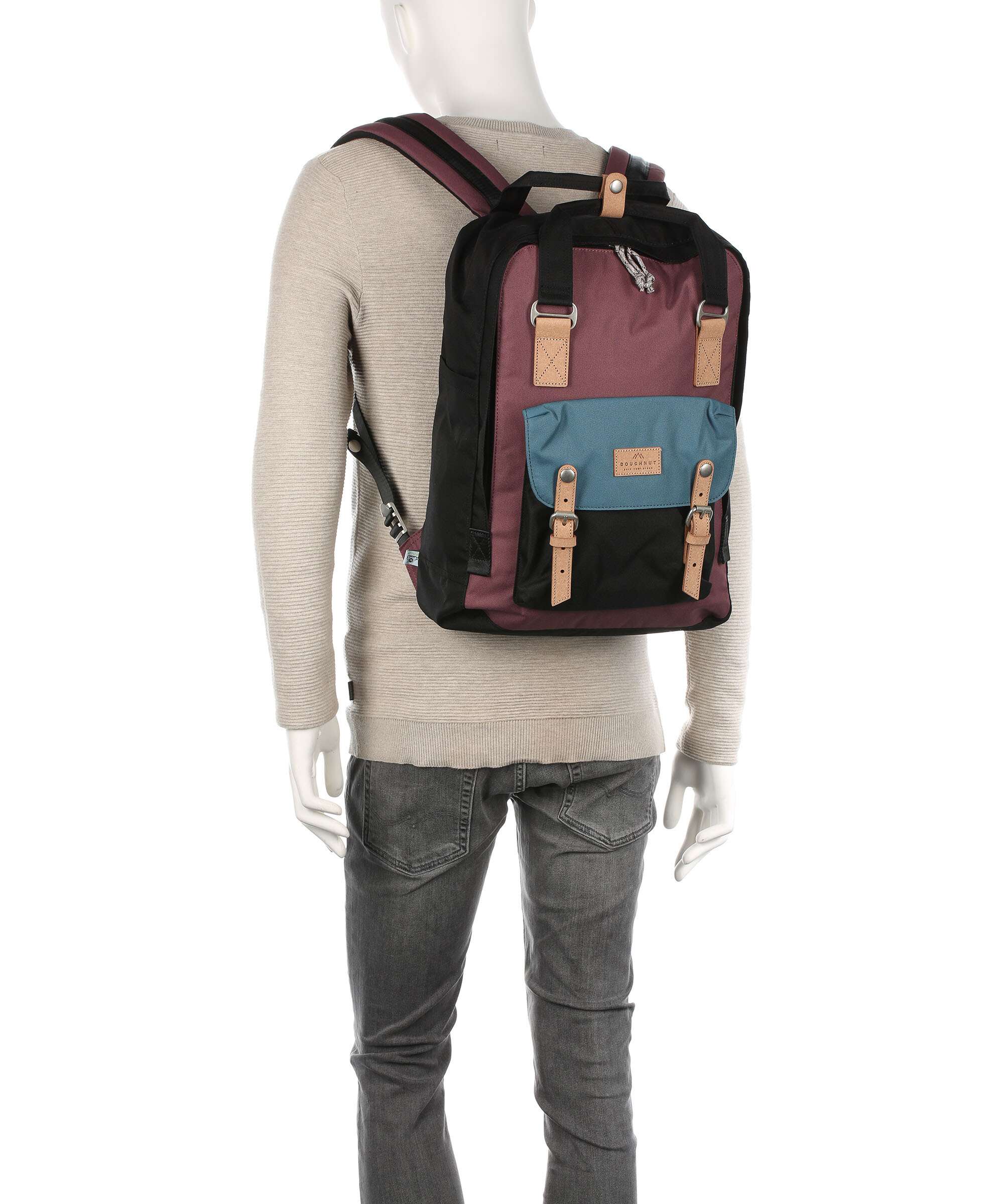 Doughnut Reborn Macaroon Large Backpack pink - Image 4
