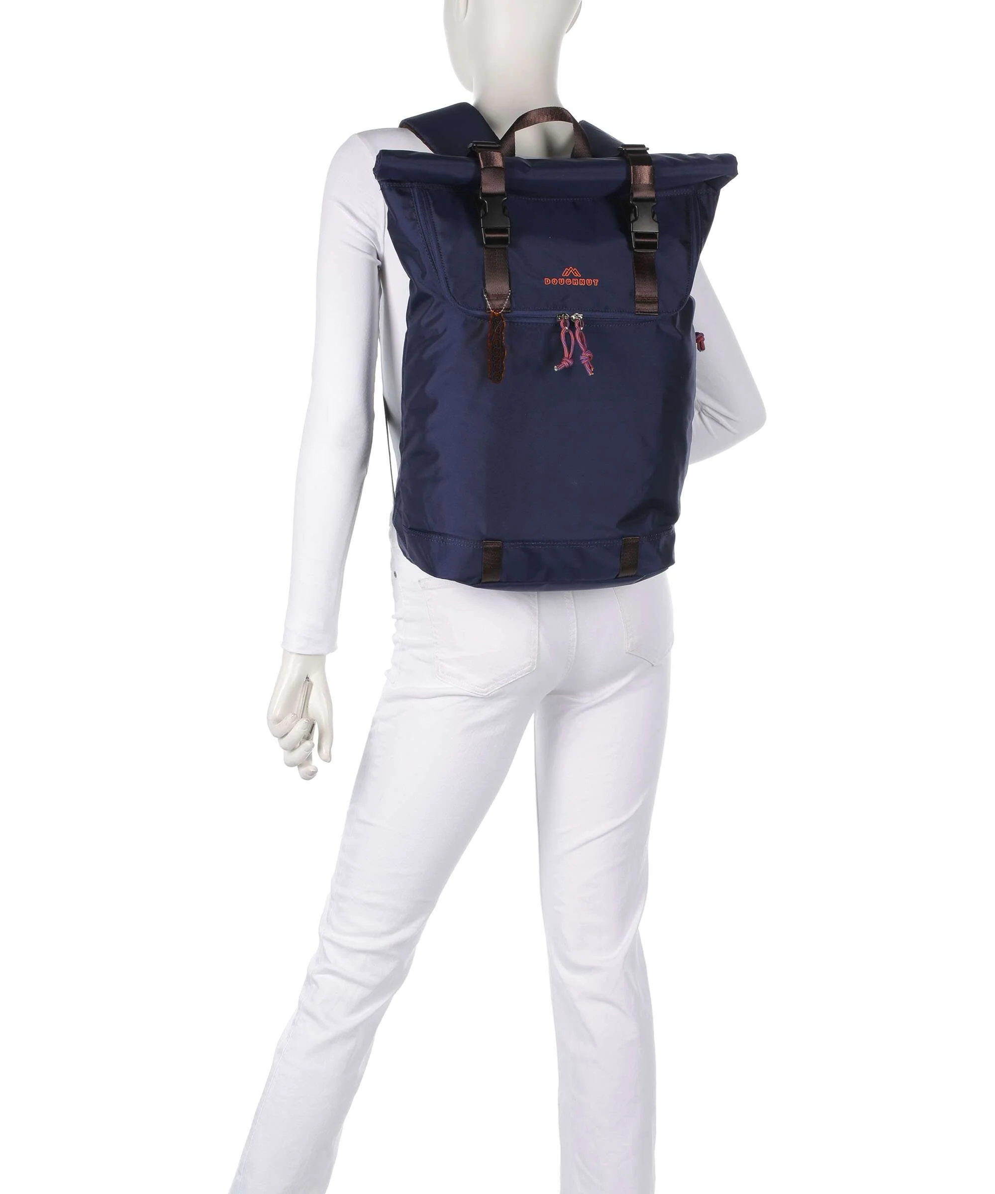 Doughnut Street Cruise Christopher Rolltop backpack black - Image 3
