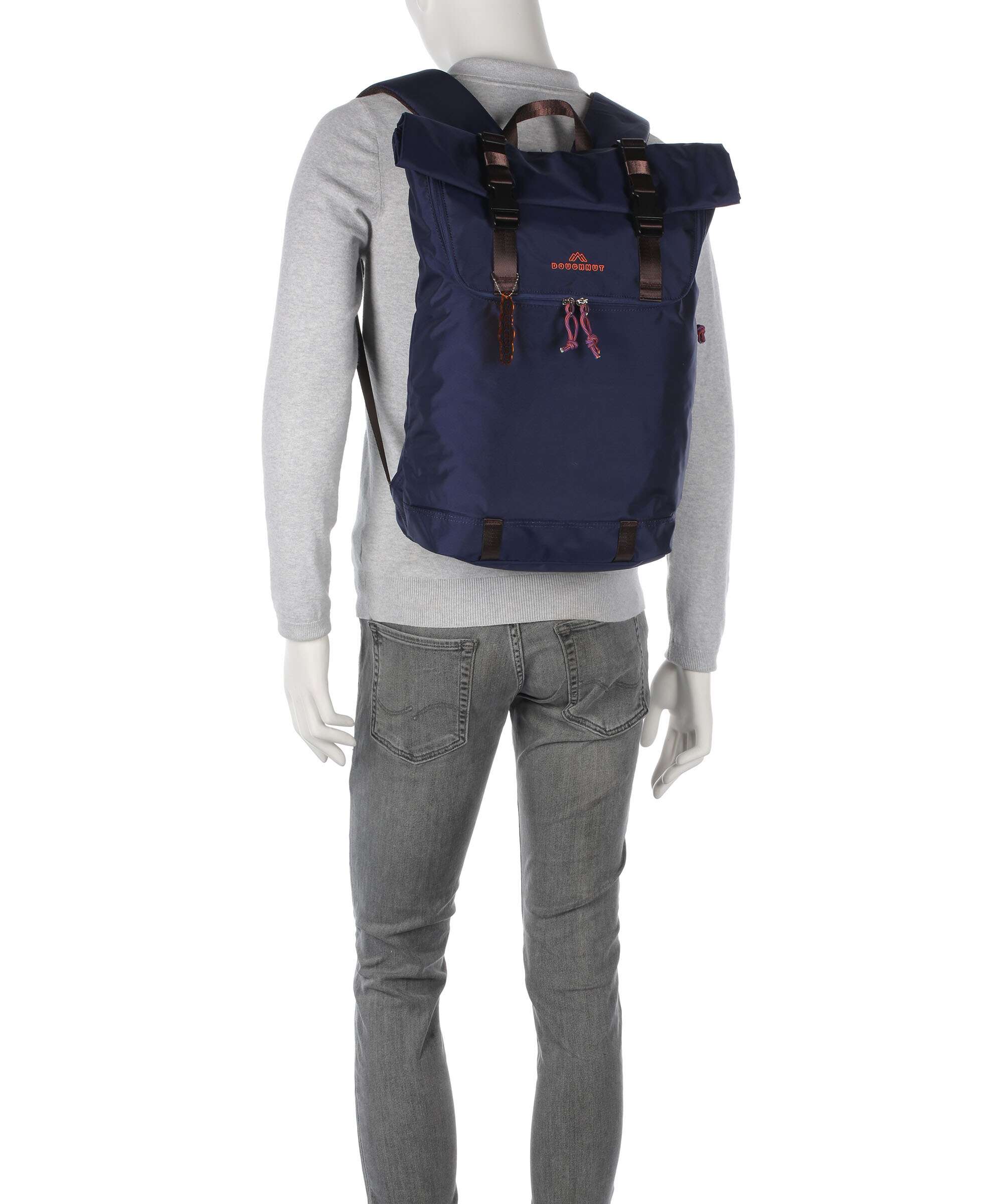 Doughnut Street Cruise Christopher Rolltop backpack black - Image 4