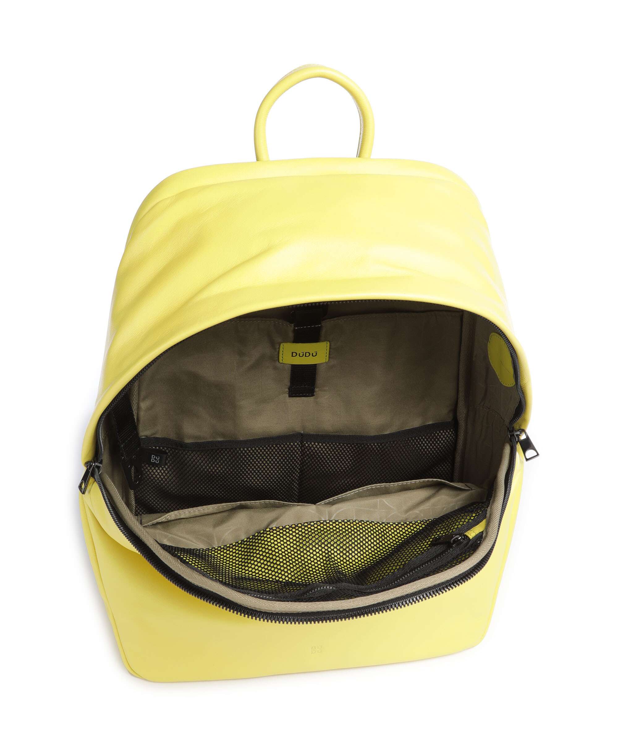 DuDu Bags New York Laptop backpack citrus yellow - Image 5