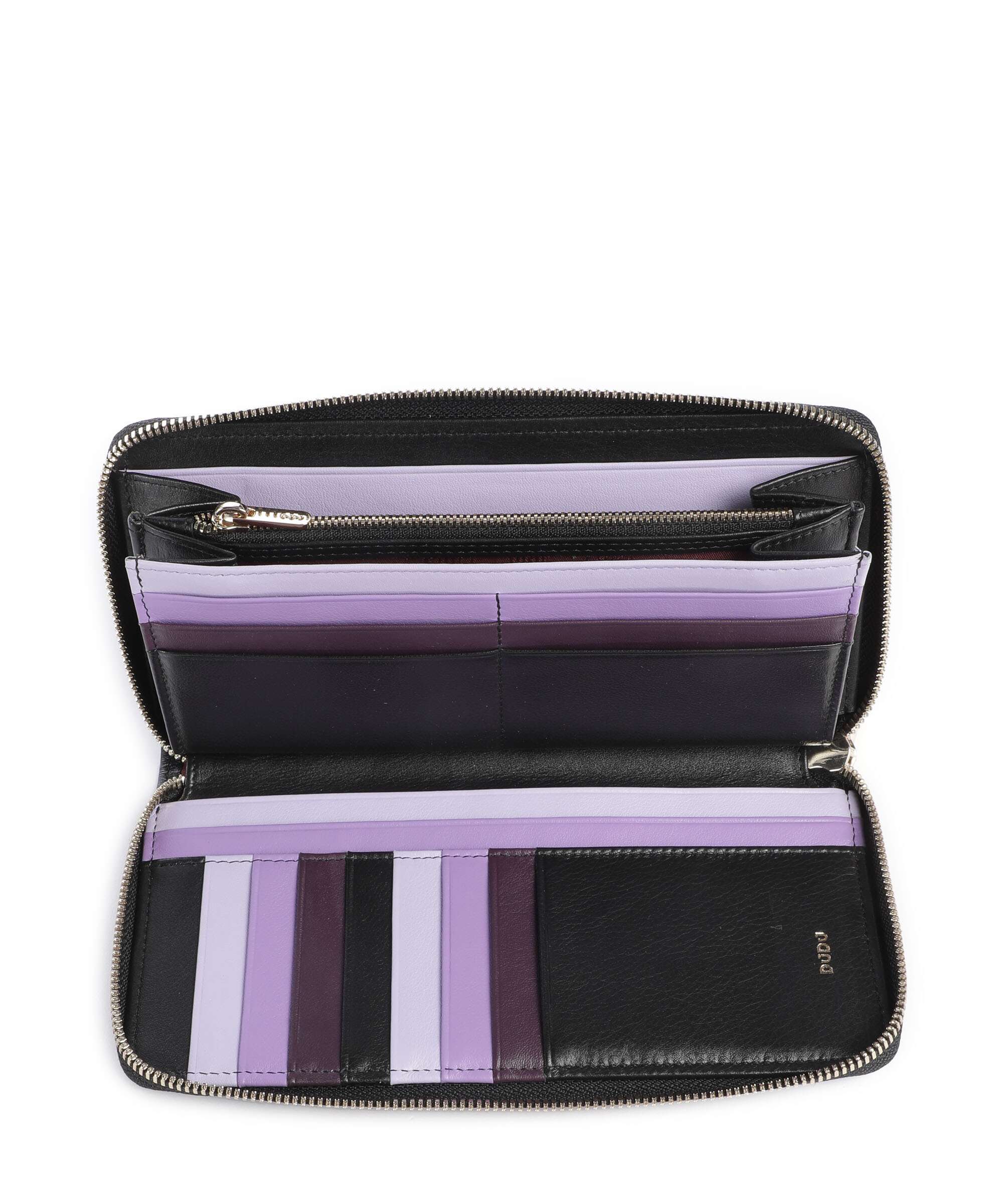 DuDu Bags Ustica Wallet black lavander - Image 2