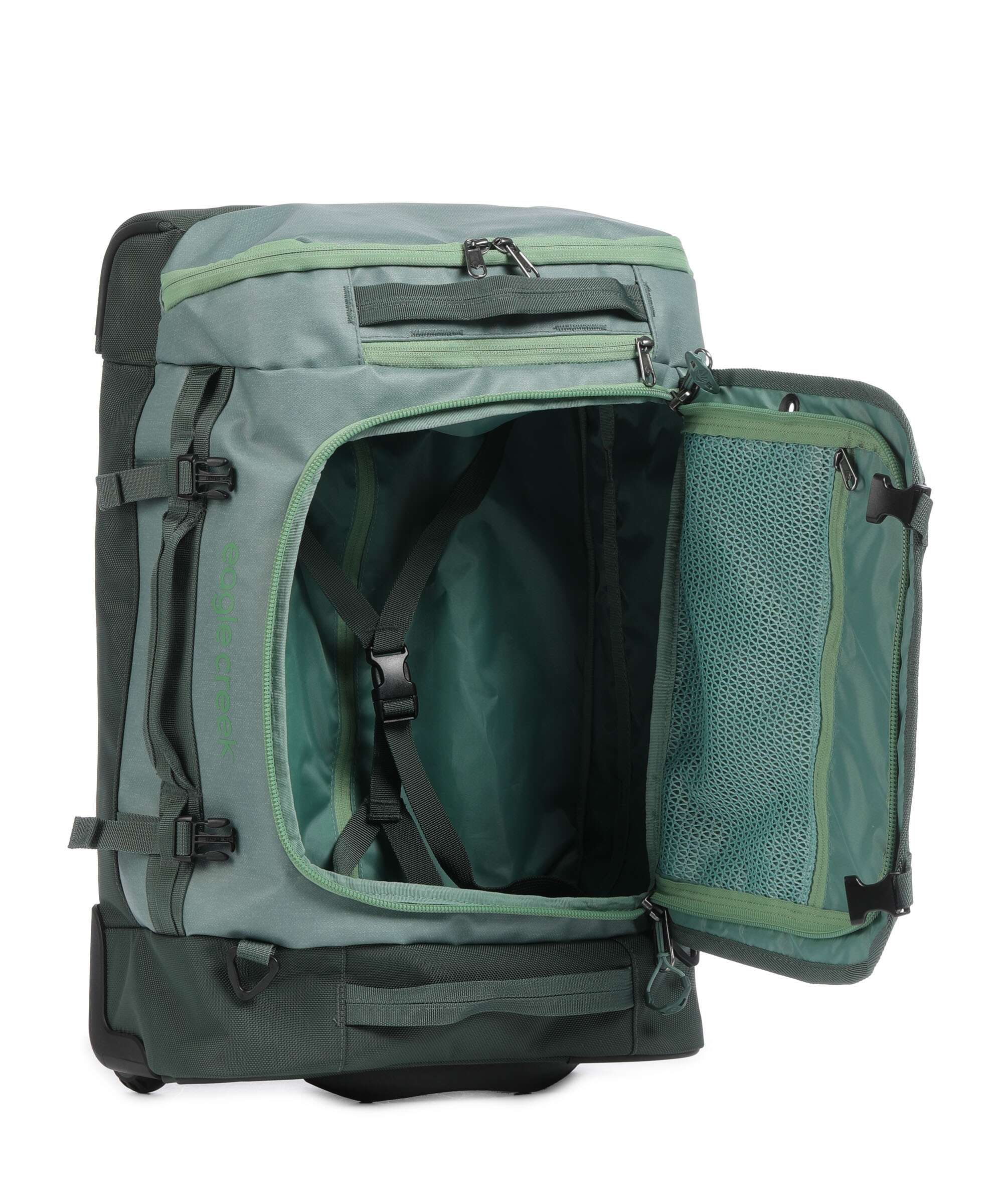 Eagle Creek Cargo Hauler XT International Carry On Backpack with wheels duck green - Image 6