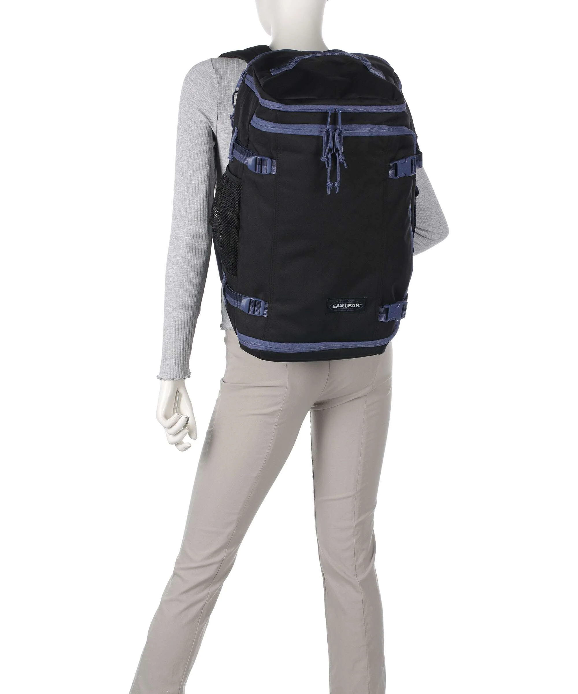 Eastpak Carry-Pack Travel backpack kontrast prep black - Image 3
