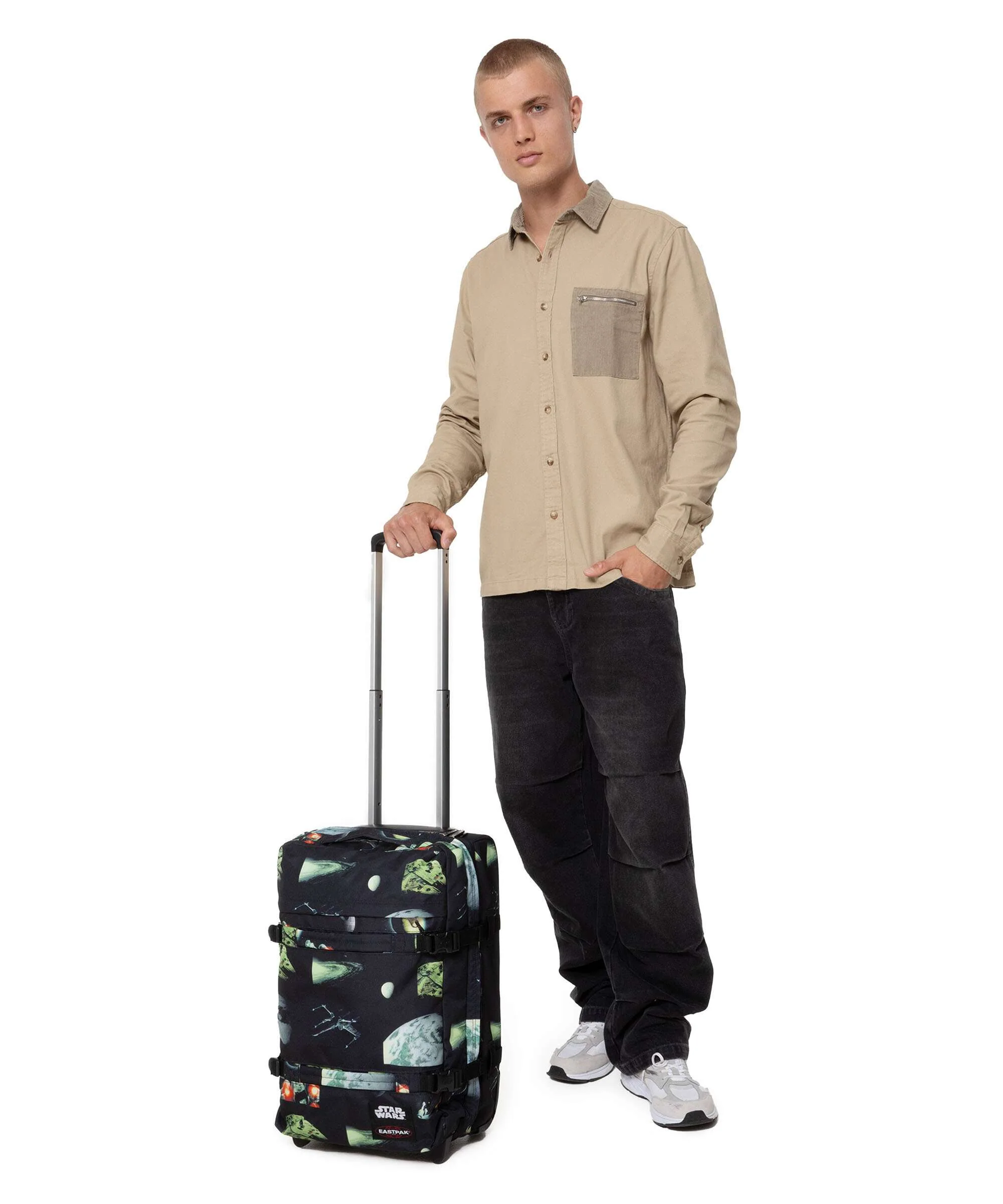 Eastpak Star Wars Transit'r S Travel bag with wheels galaxy black - Image 4
