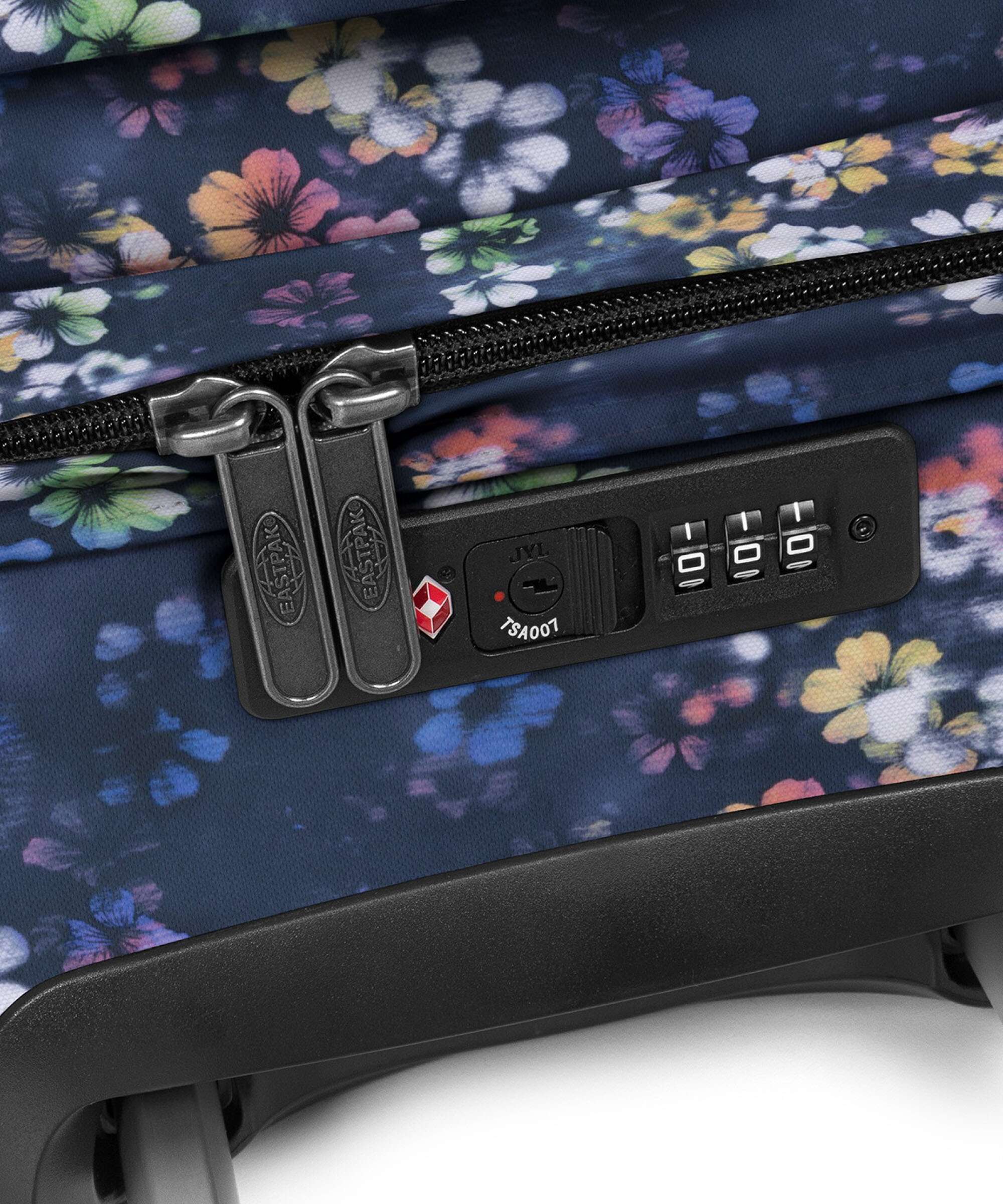Eastpak Tarp Transit'R L Travel bag with wheels flora fade navy - Image 3
