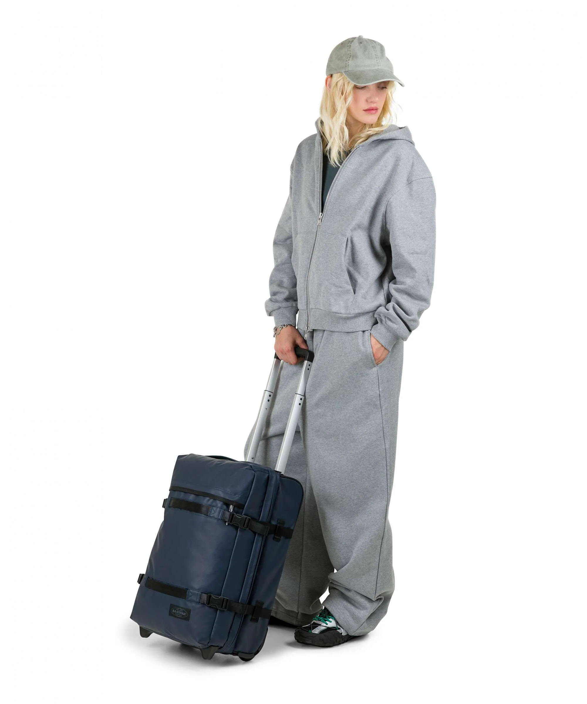 Eastpak Tarp Transit'R S Travel bag with wheels navy - Image 3