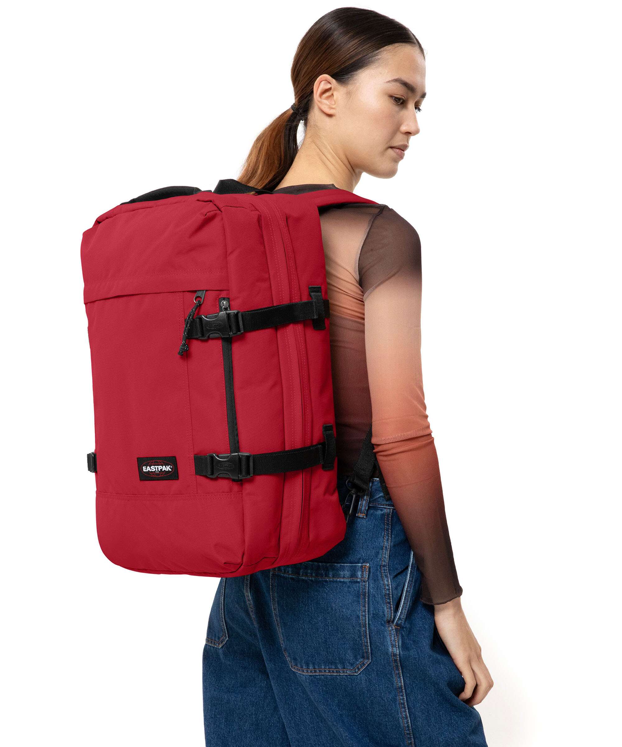 Eastpak Tarp Travelpack Travel backpack scarlet red - Image 3