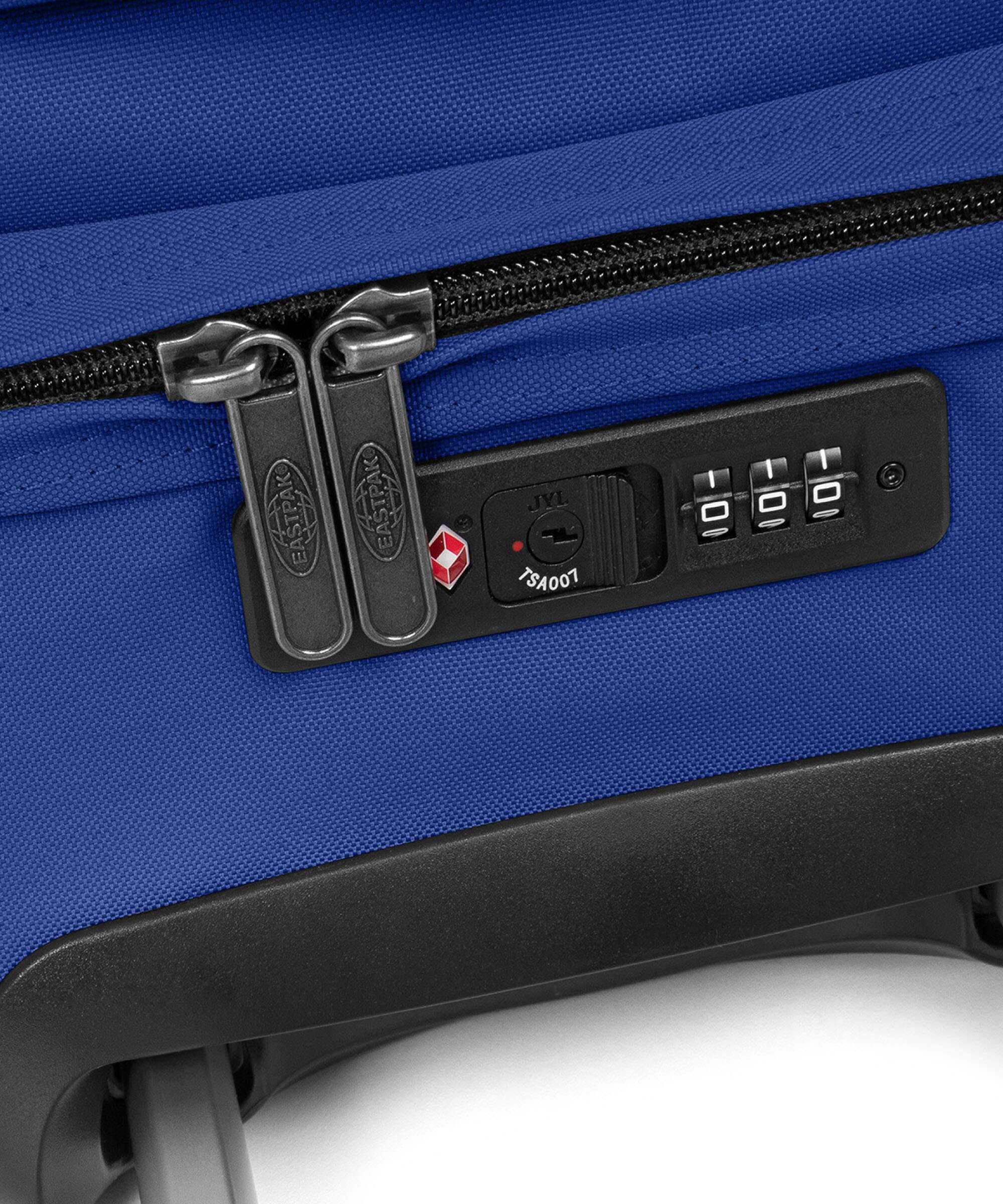 Eastpak Transit'R M Travel bag with wheels blue - Image 3