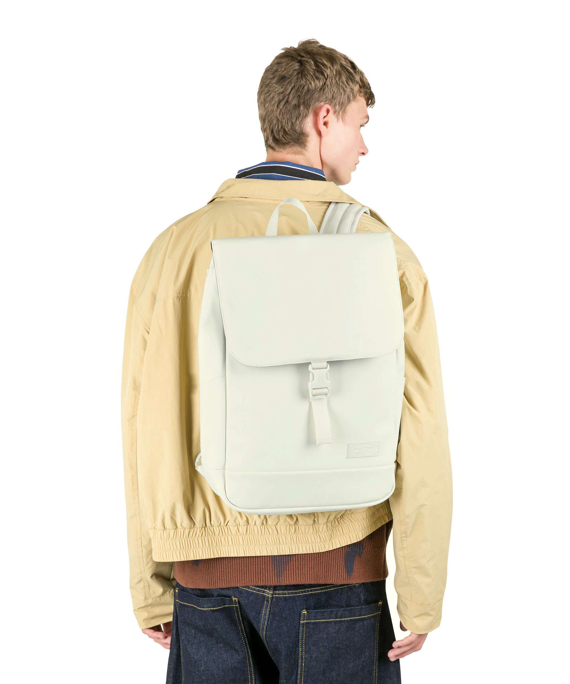 Eastpak Yarin Cnnct F Backpack matte chalk - Image 3