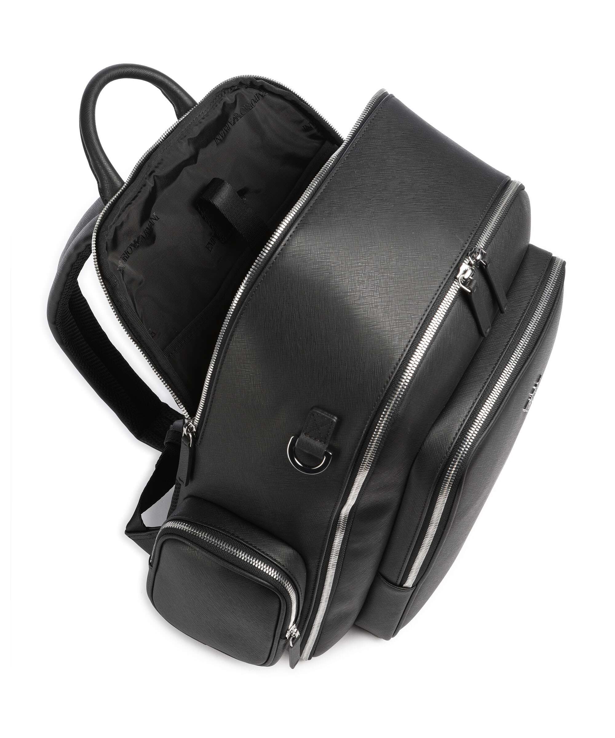 Emporio Armani Business Regenerated Backpack black beauty - Image 4
