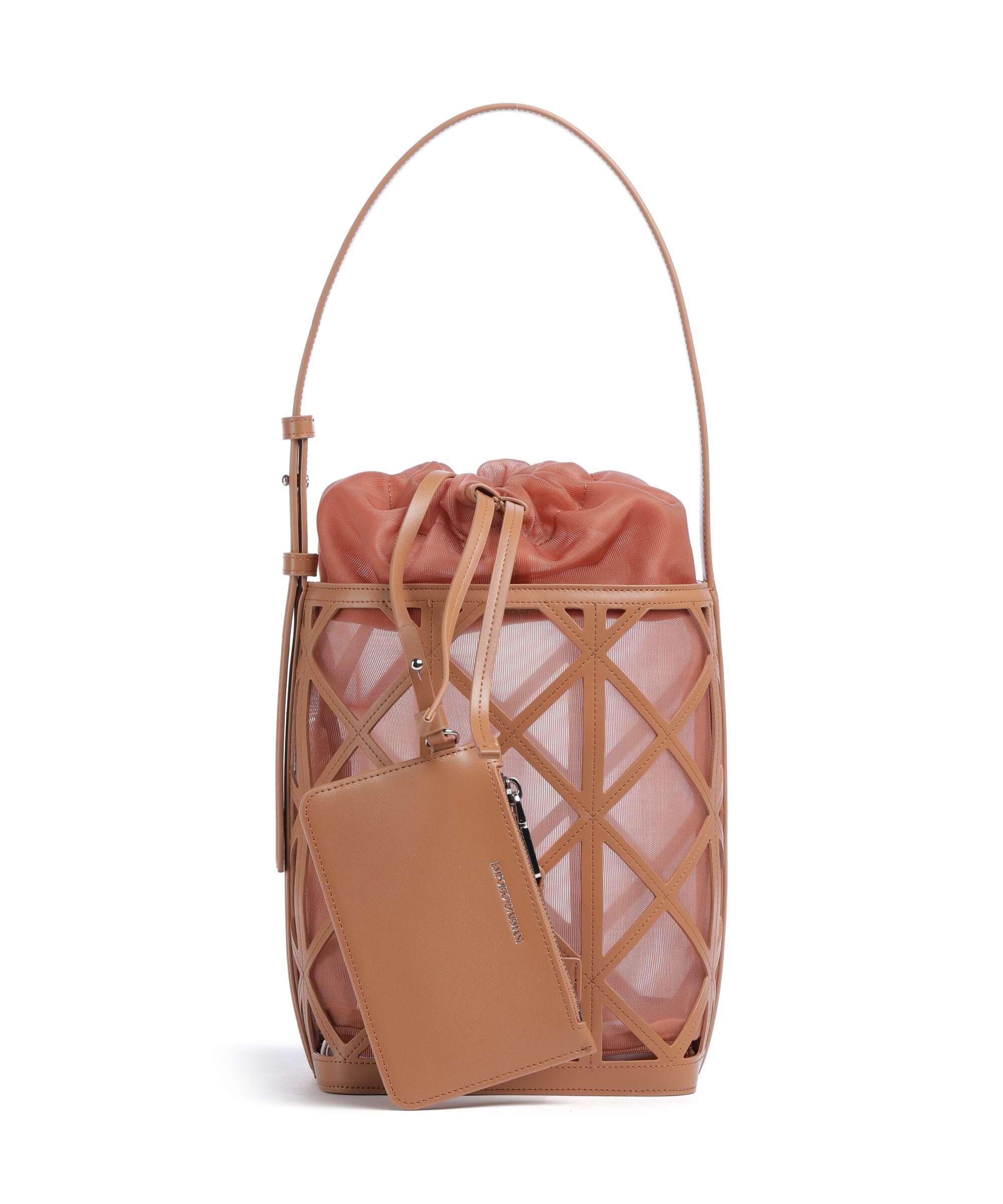 Emporio Armani Deva M Bucket bag terracotta - Image 5