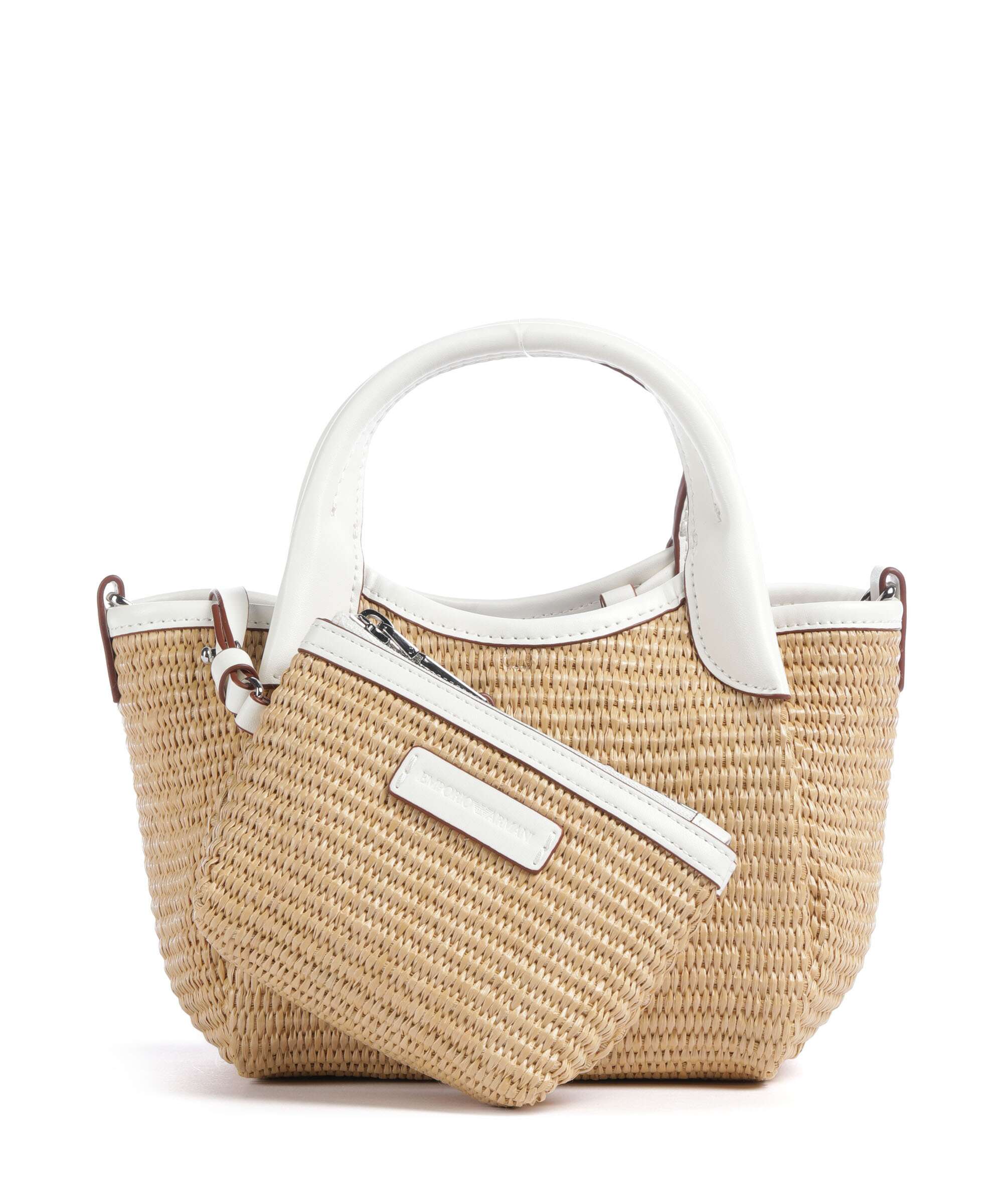 Emporio Armani Durini 24 S Crossbody bag naturale/bianco - Image 4