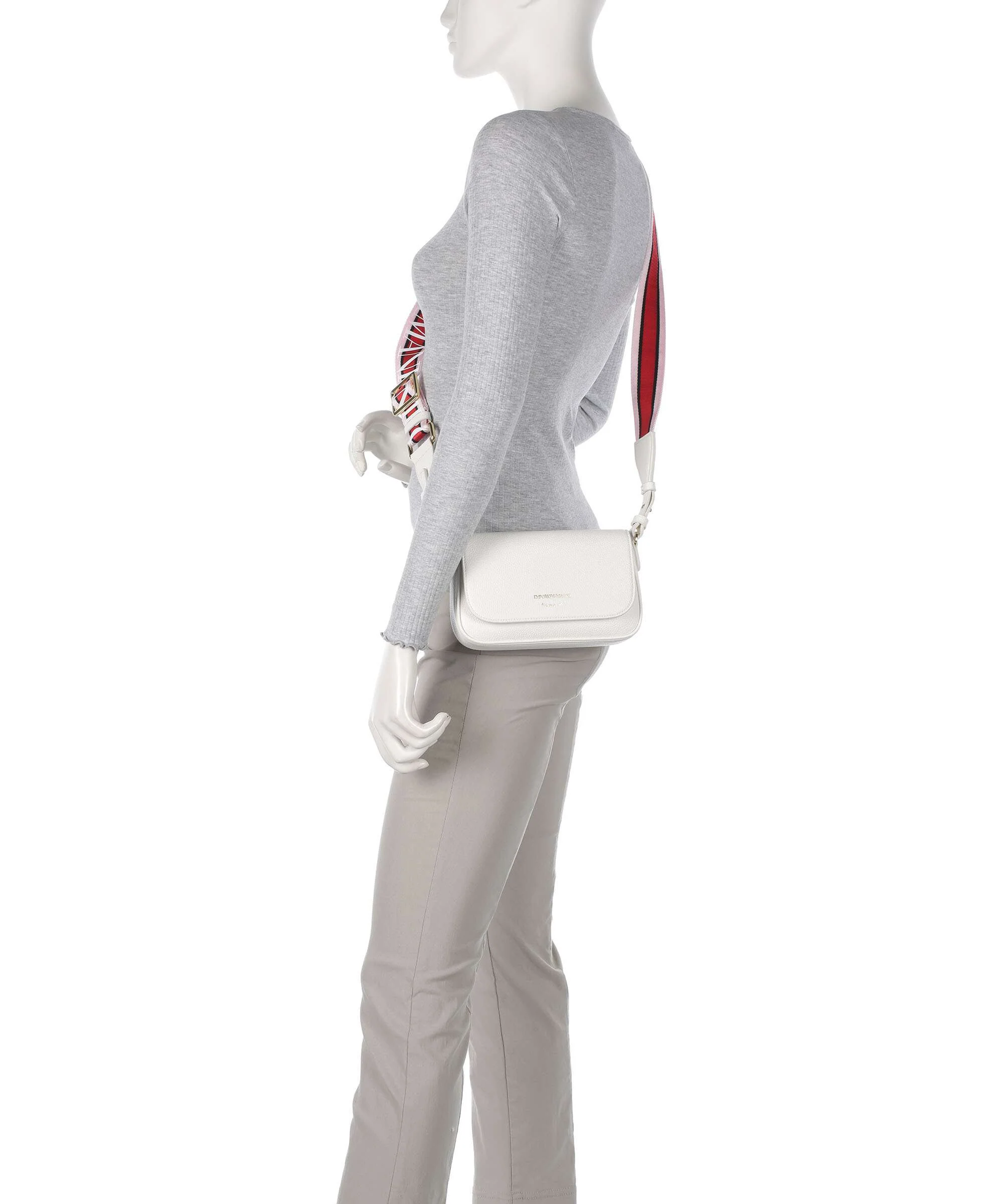 Emporio Armani Lilly Crossbody bag white/brown - Image 3