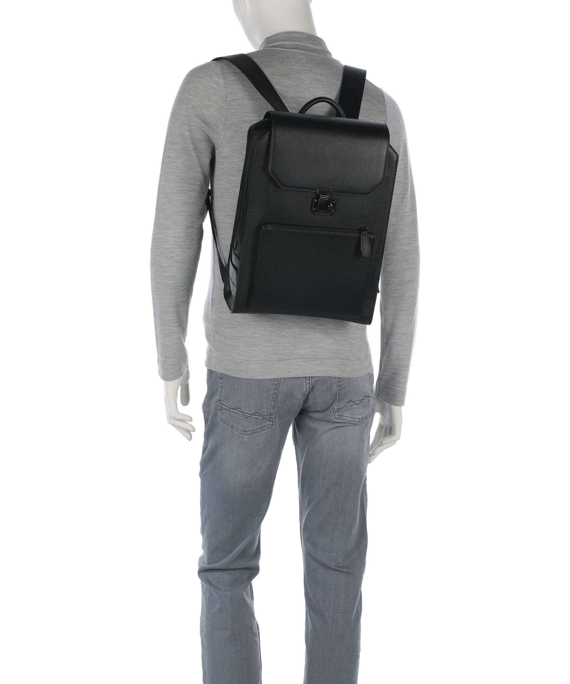 Emporio Armani Milano Backpack black beauty - Image 3
