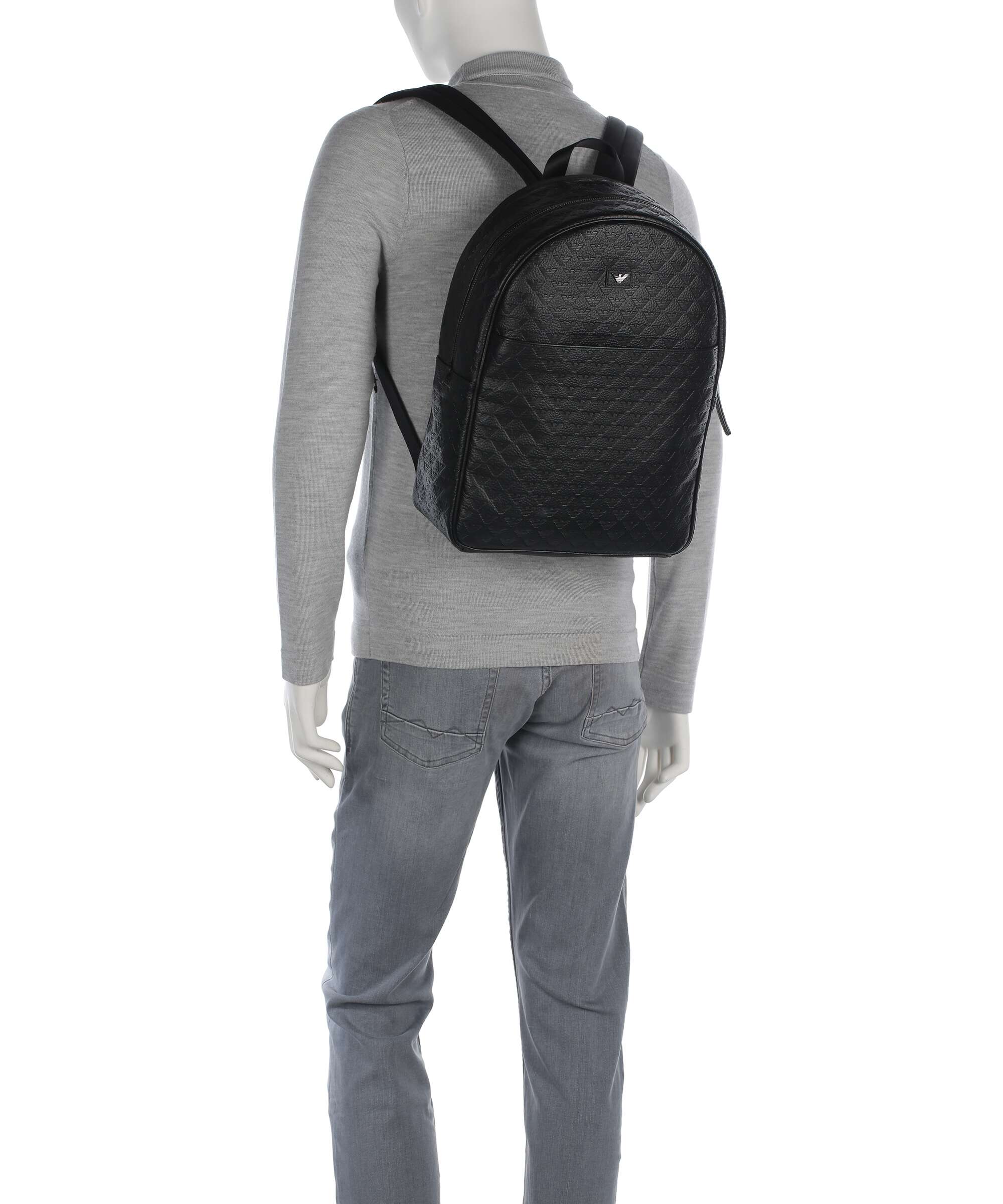 Emporio Armani Minorca Backpack black beauty - Image 3