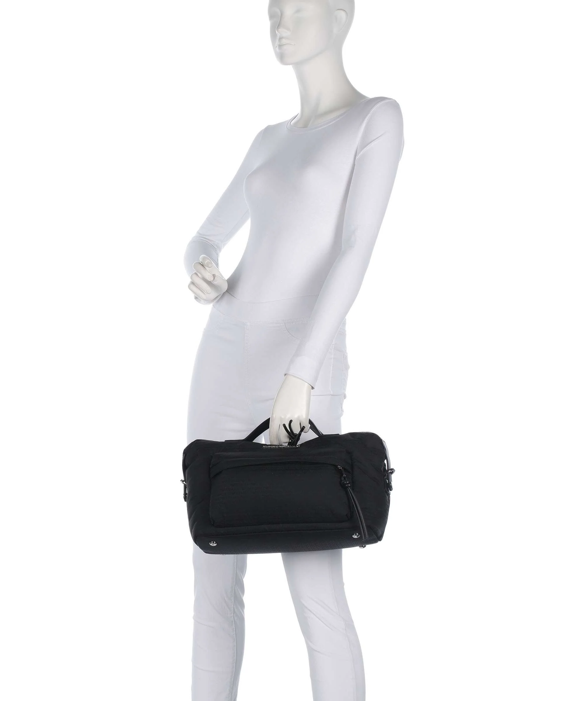 Emporio Armani Monogram Handbag black beauty - Image 3