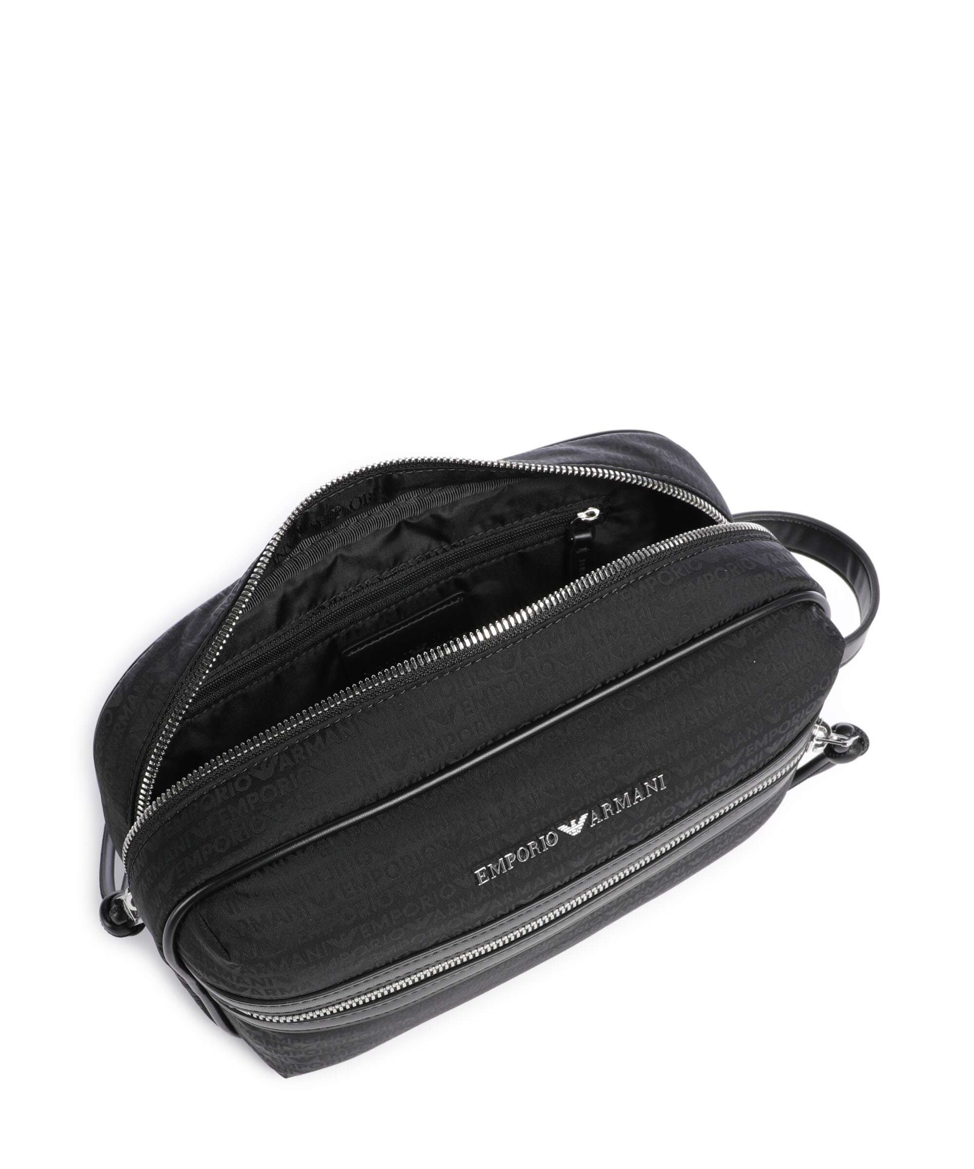 Emporio Armani Monogram Toiletry bag black beauty - Image 5