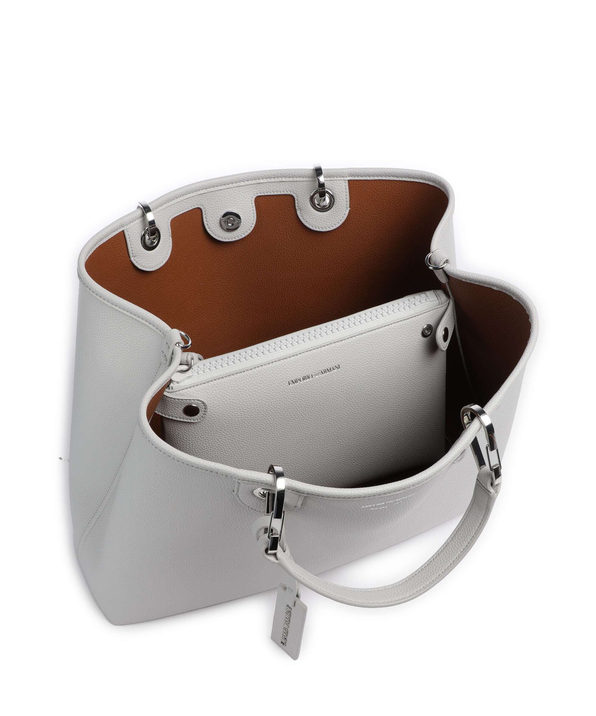 Emporio Armani My EA M Handbag perla/tabacco - Image 6