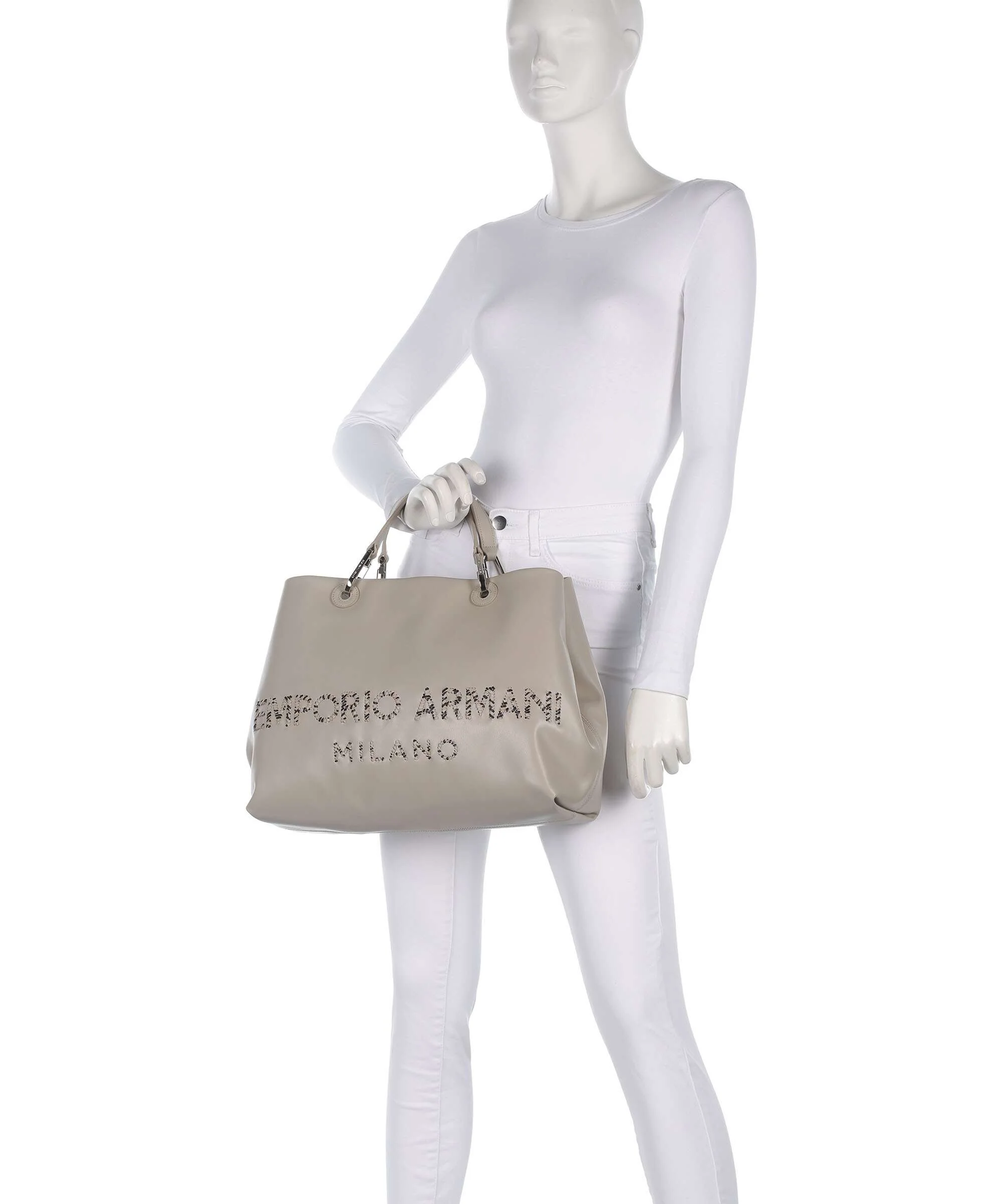 Emporio Armani My EA M Handbag cappuccino/nero - Image 3