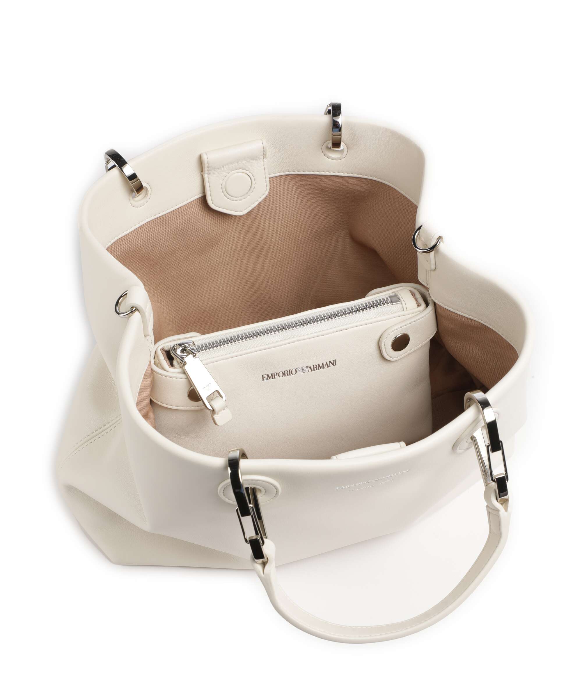 Emporio Armani My EA S Handbag vaniglia - Image 6