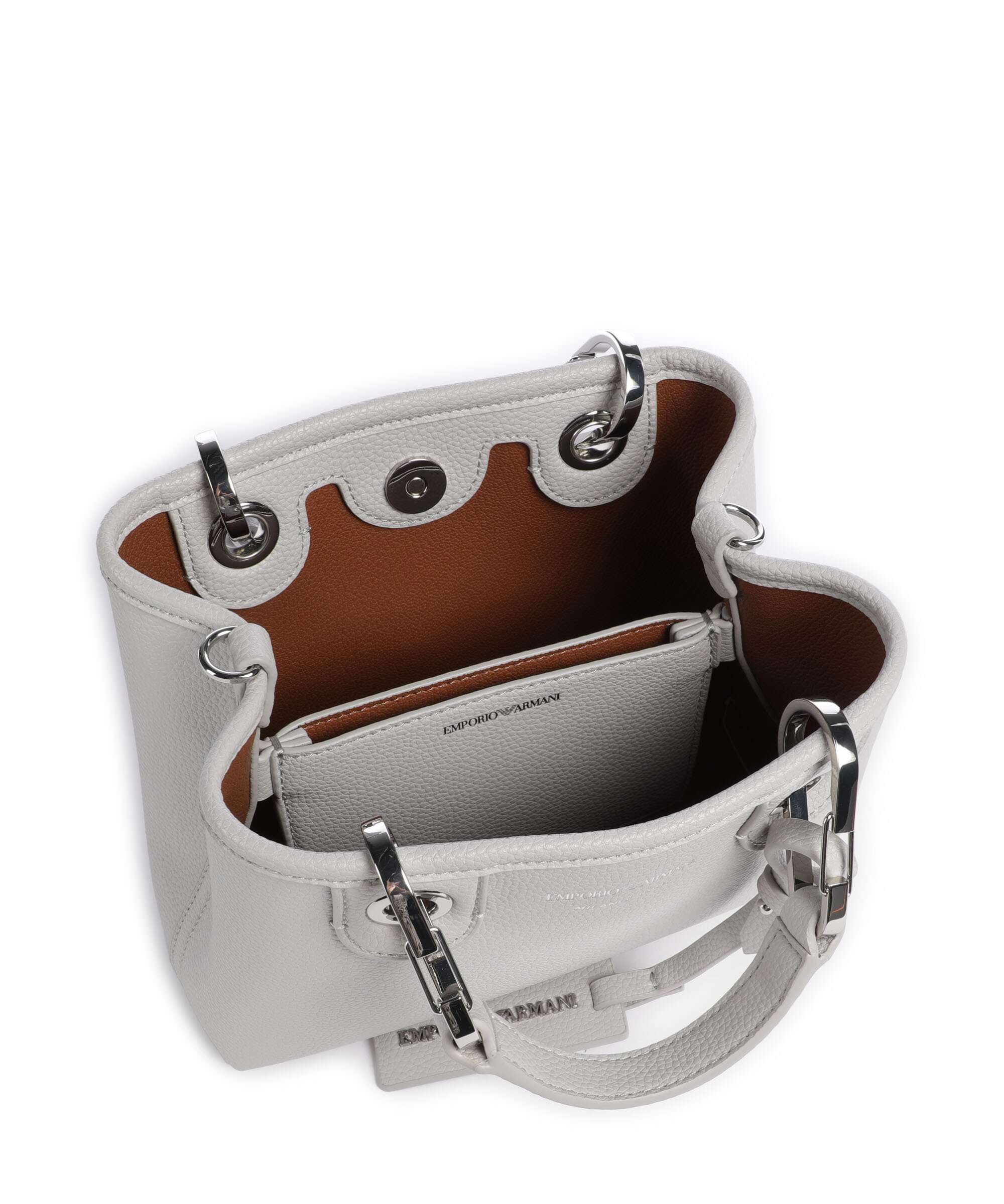 Emporio Armani My EA XS Handbag perla/tabacco - Image 6