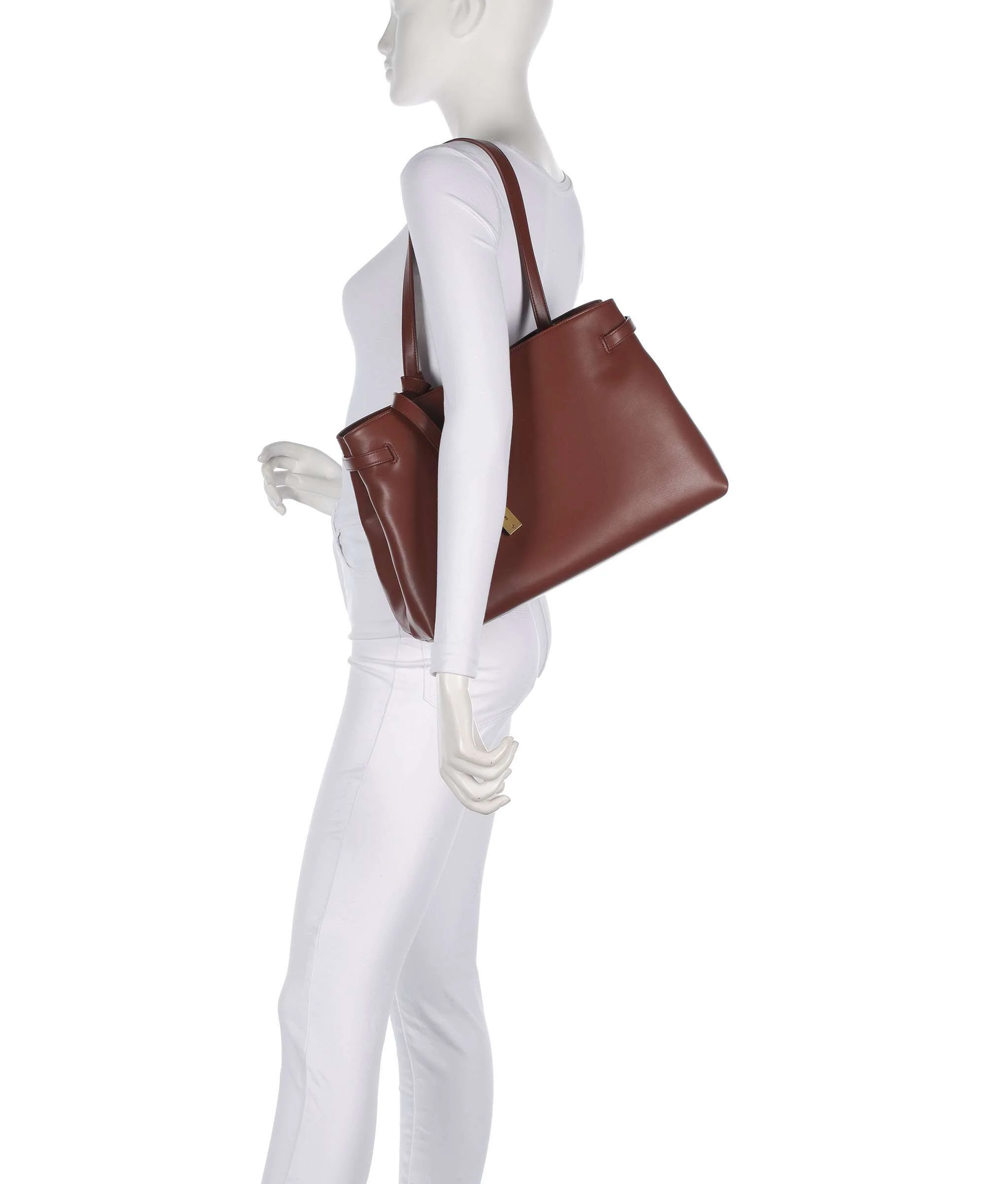 Emporio Armani Nora M Tote bag siena - Image 3
