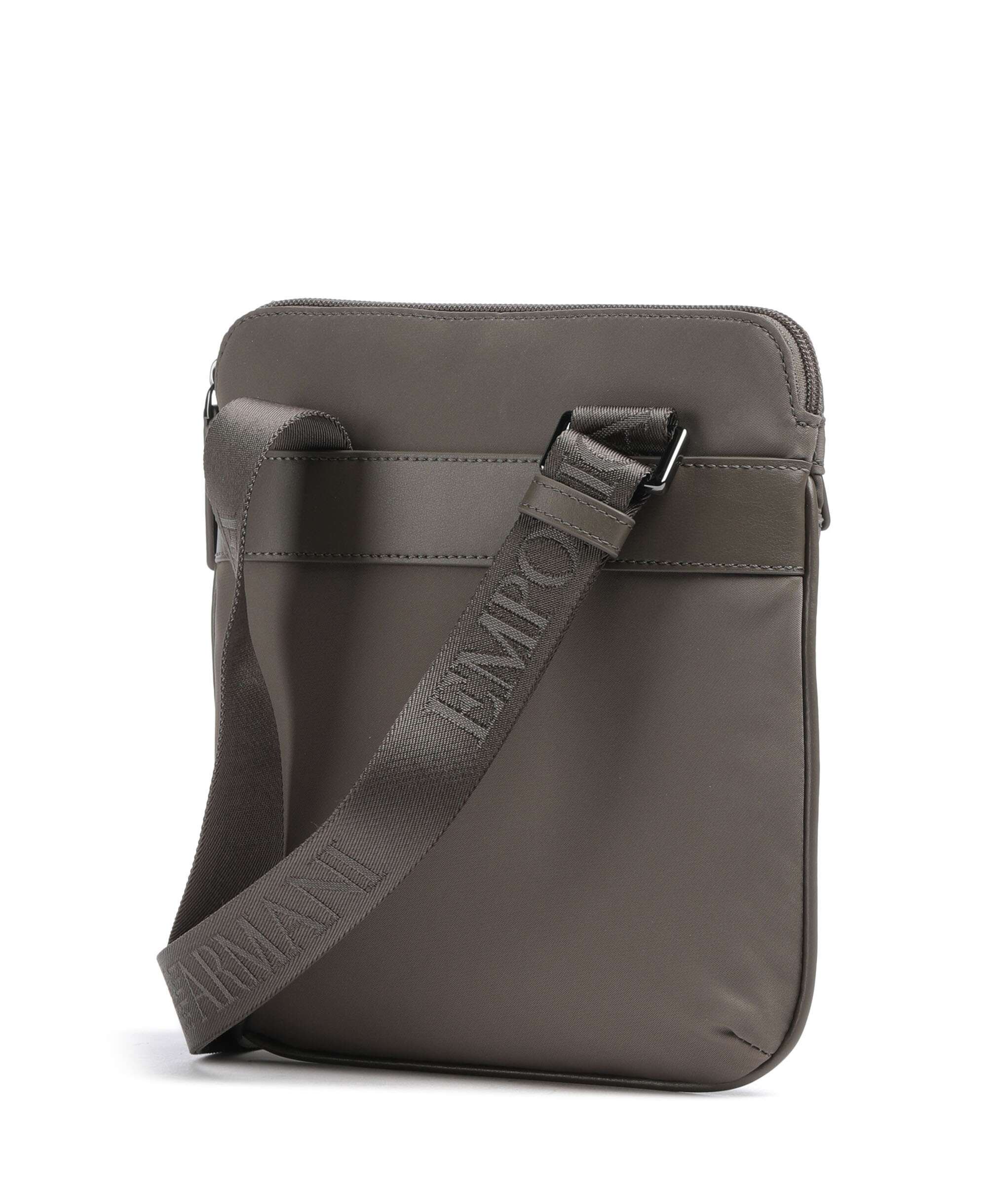 Emporio Armani Recycled Nylon Crossbody bag major brown - Image 3