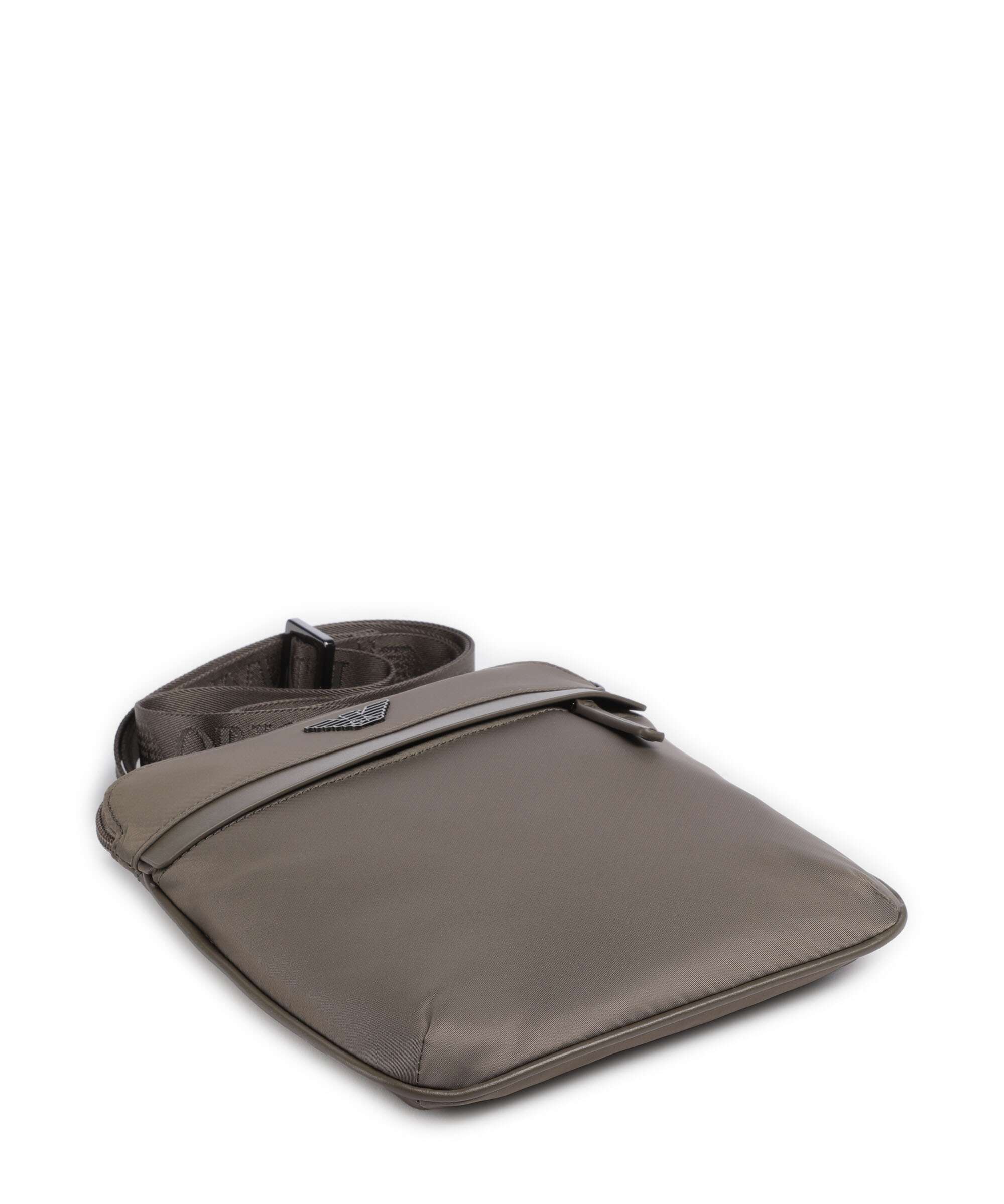 Emporio Armani Recycled Nylon Crossbody bag major brown - Image 5