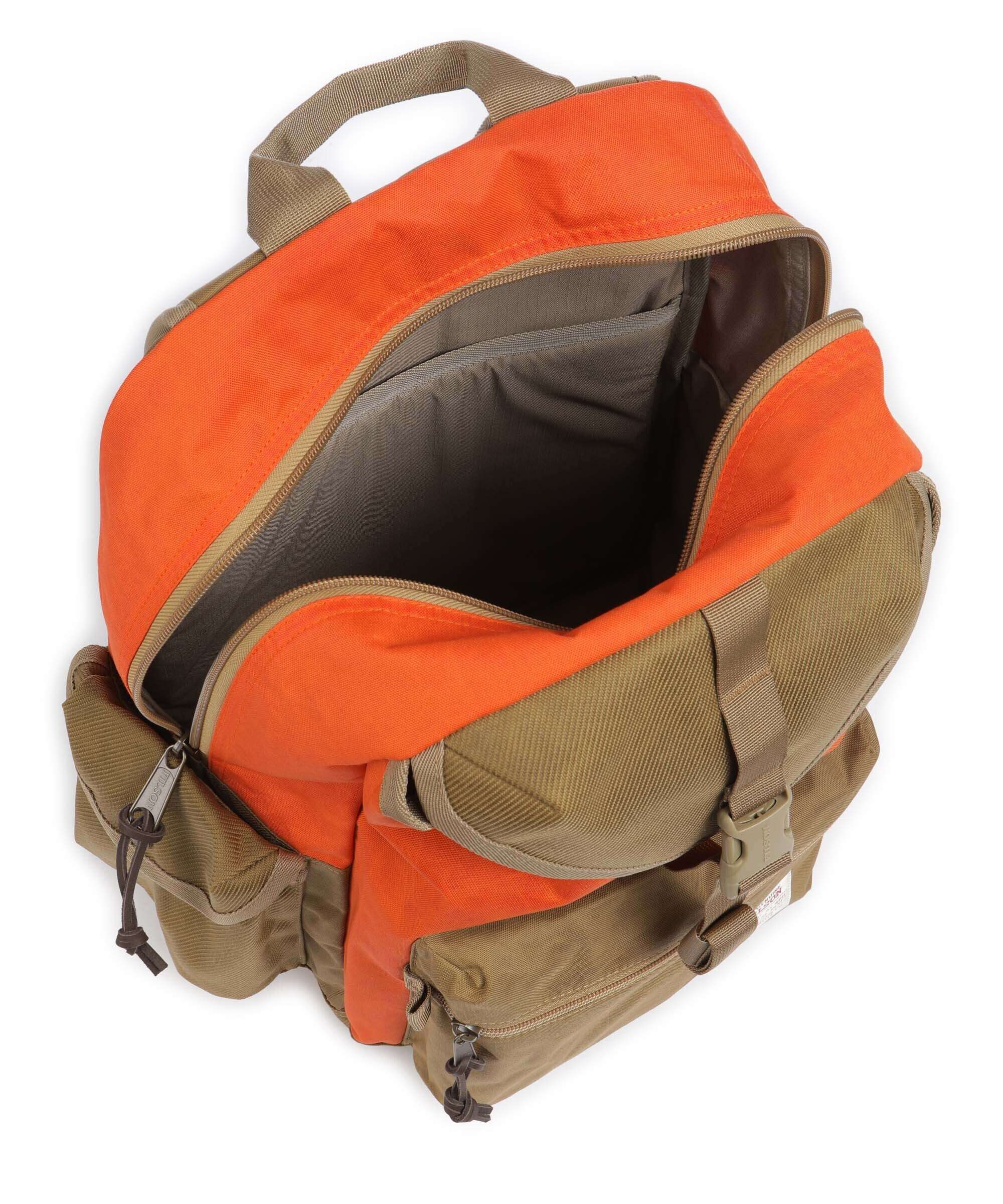 Filson Cordura Nylon Surveyor Backpack dark tan/flame - Image 8