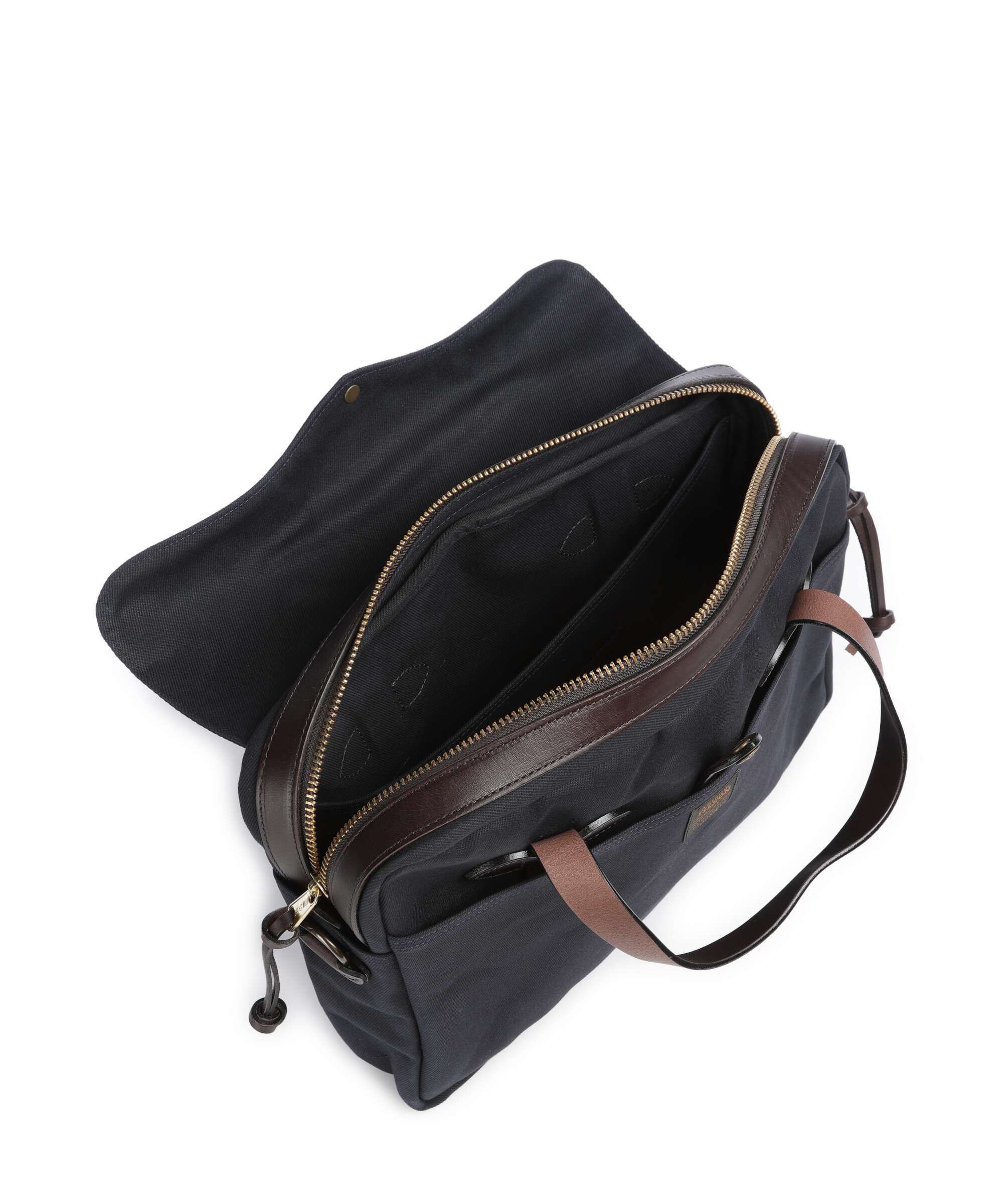 Filson Luggage Twill Briefcase navy - Image 5