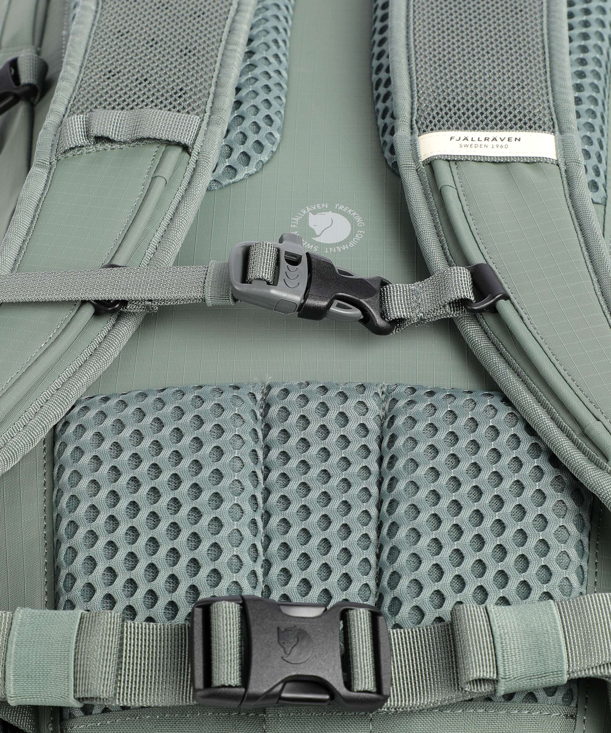 Fjällräven Abisko Hike Foldsack Hiking backpack patina green - Image 3