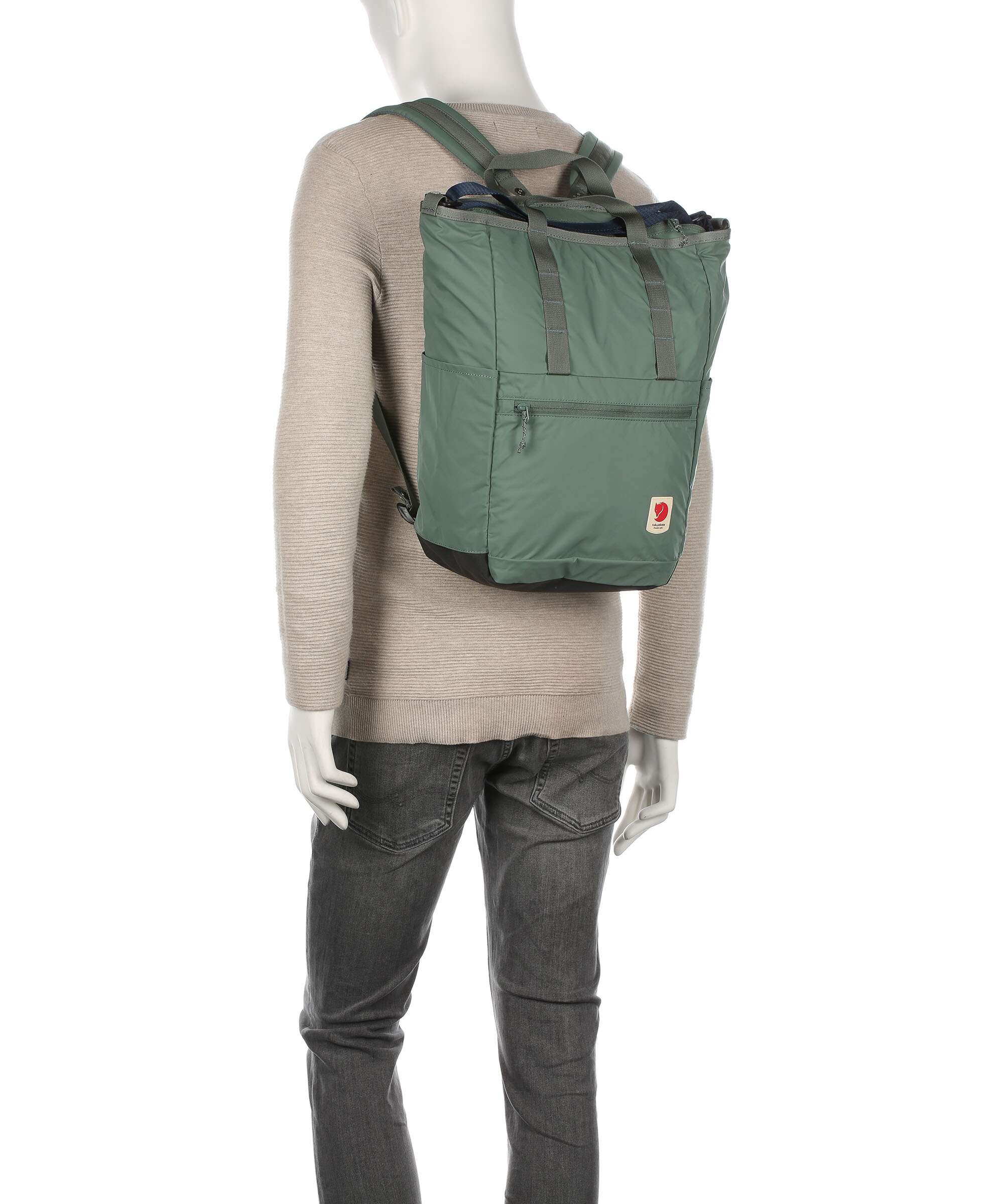 Fjällräven High Coast Backpack bag patina green - Image 4